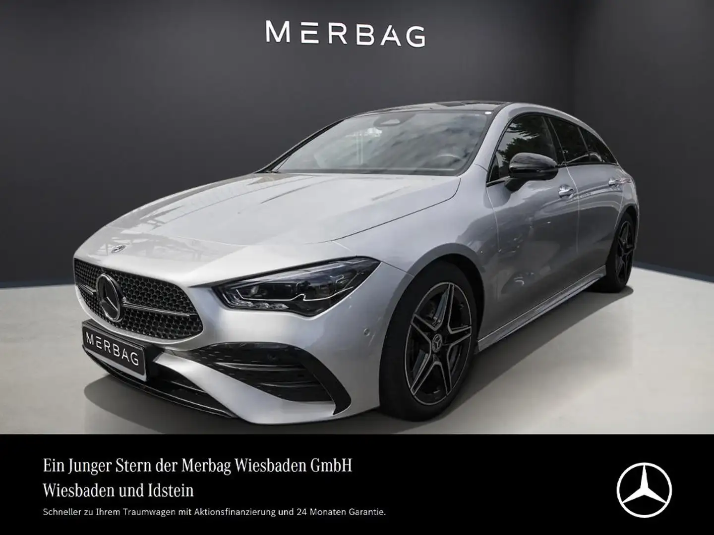 Mercedes-Benz CLA 220 d AMG-LINE PREMIUM PLUS AHK PANO NIGHT Argento - 1
