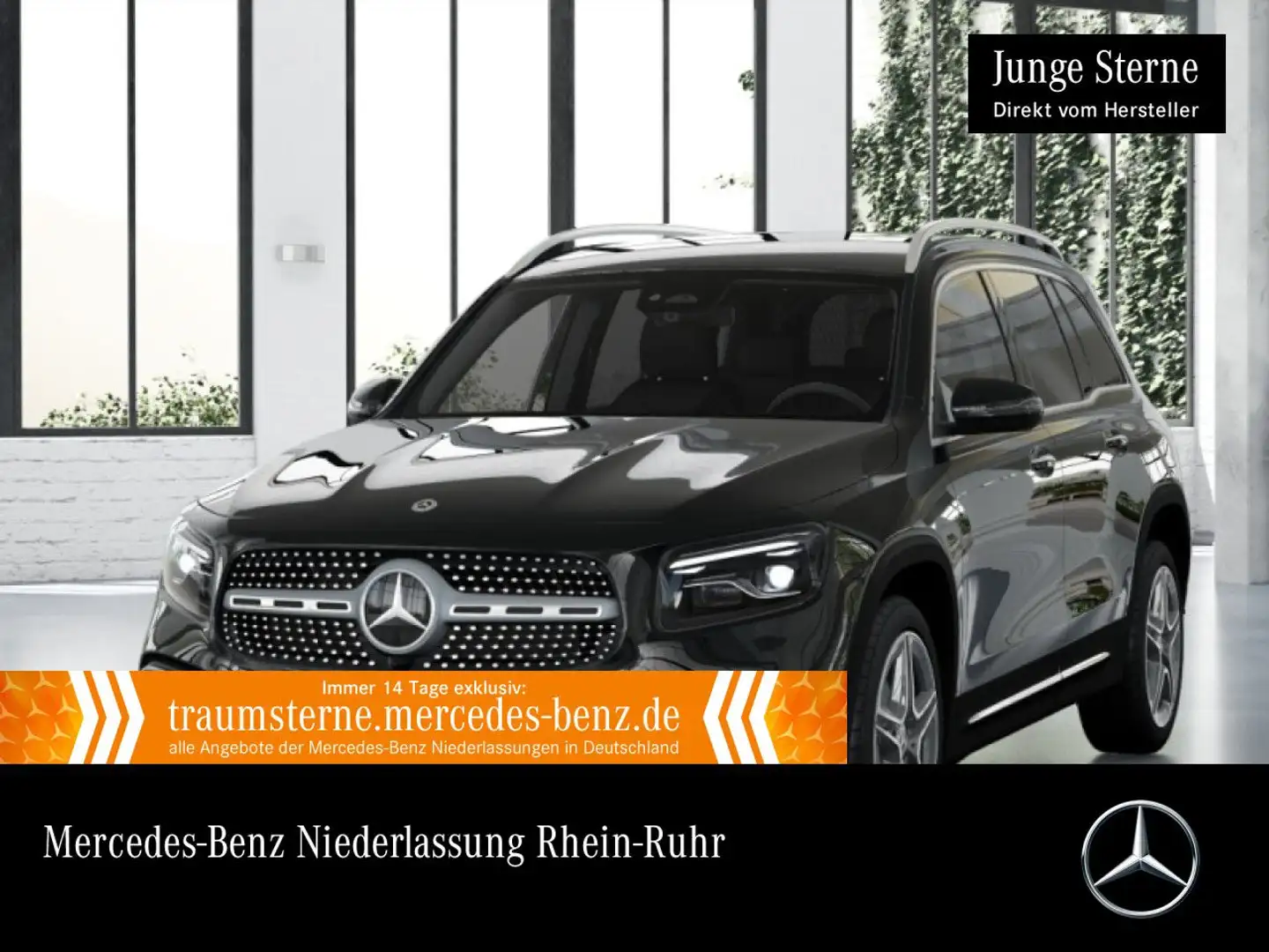 Mercedes-Benz GLB 200 d AMG+MULTIBEAM+KAMERA+TOTW+KEYLESS+8G Schwarz - 1