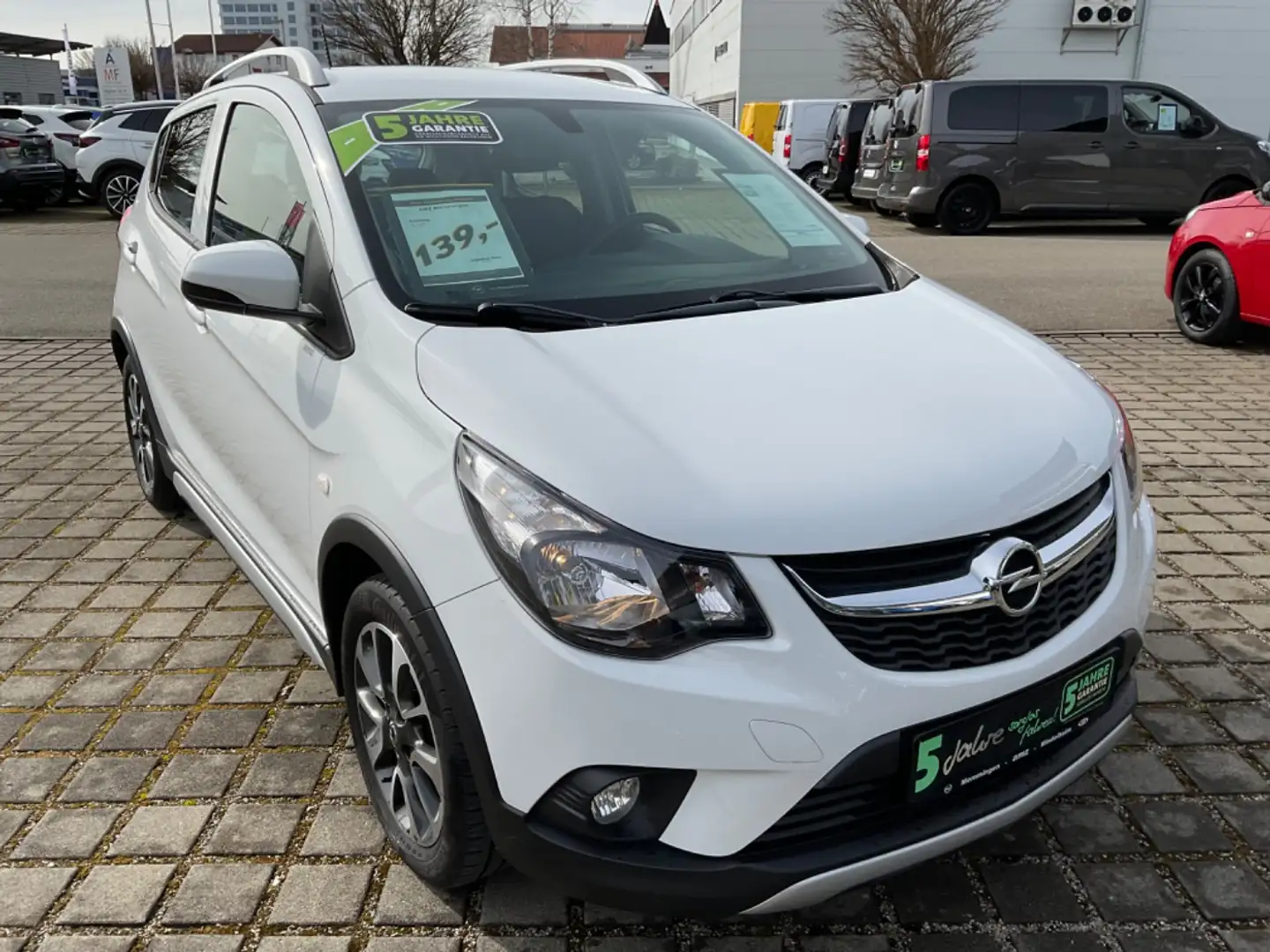 Opel Karl 1.0 Rocks Sitzheizung*Lenkradheizung*Tempom Weiß - 2