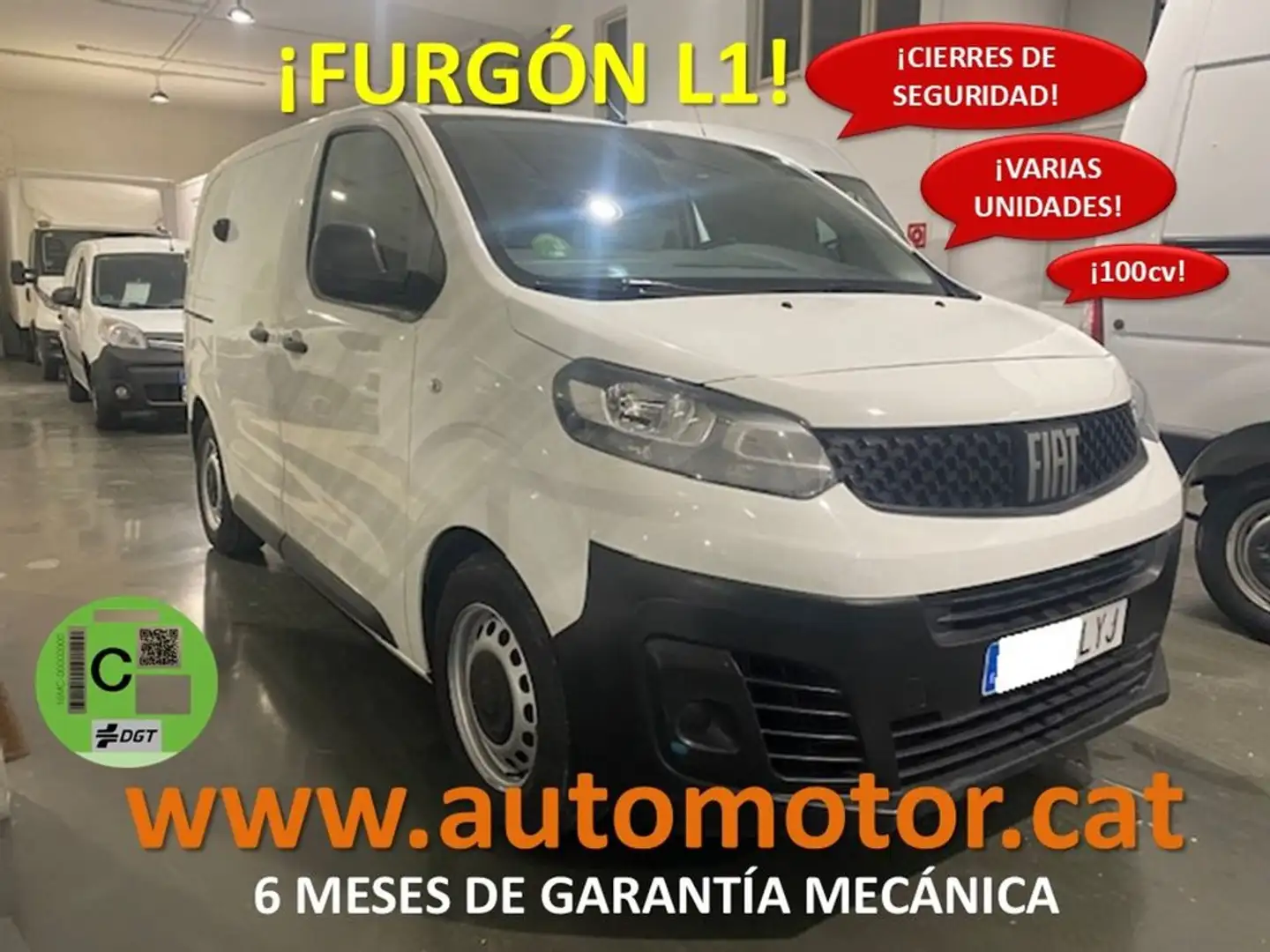 Fiat Scudo Furgon L1 100cv MT6 Business Bílá - 1