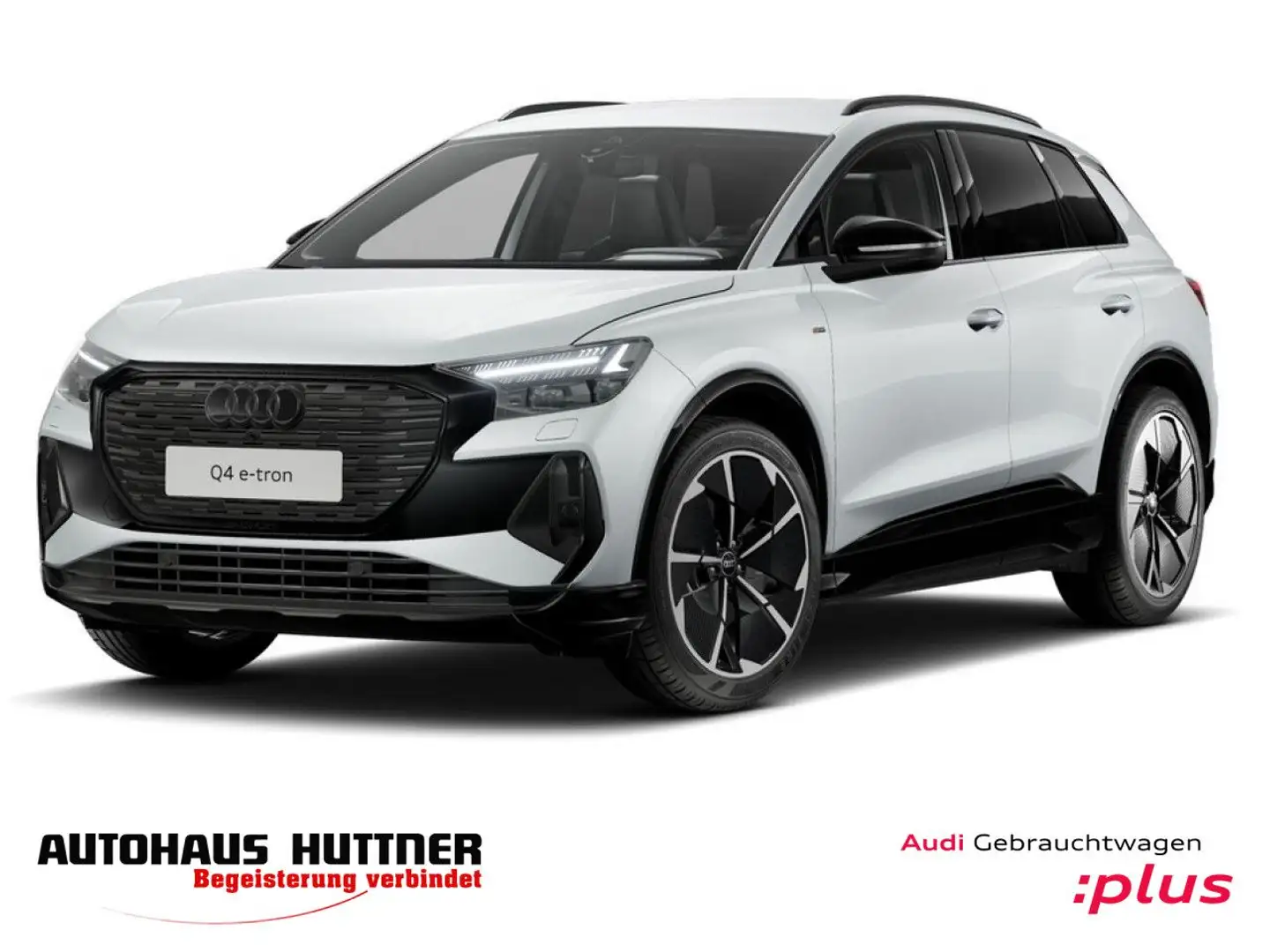 Audi Q4 e-tron 45 qu. edition S line AHK ACC Matrix LED Weiß - 1