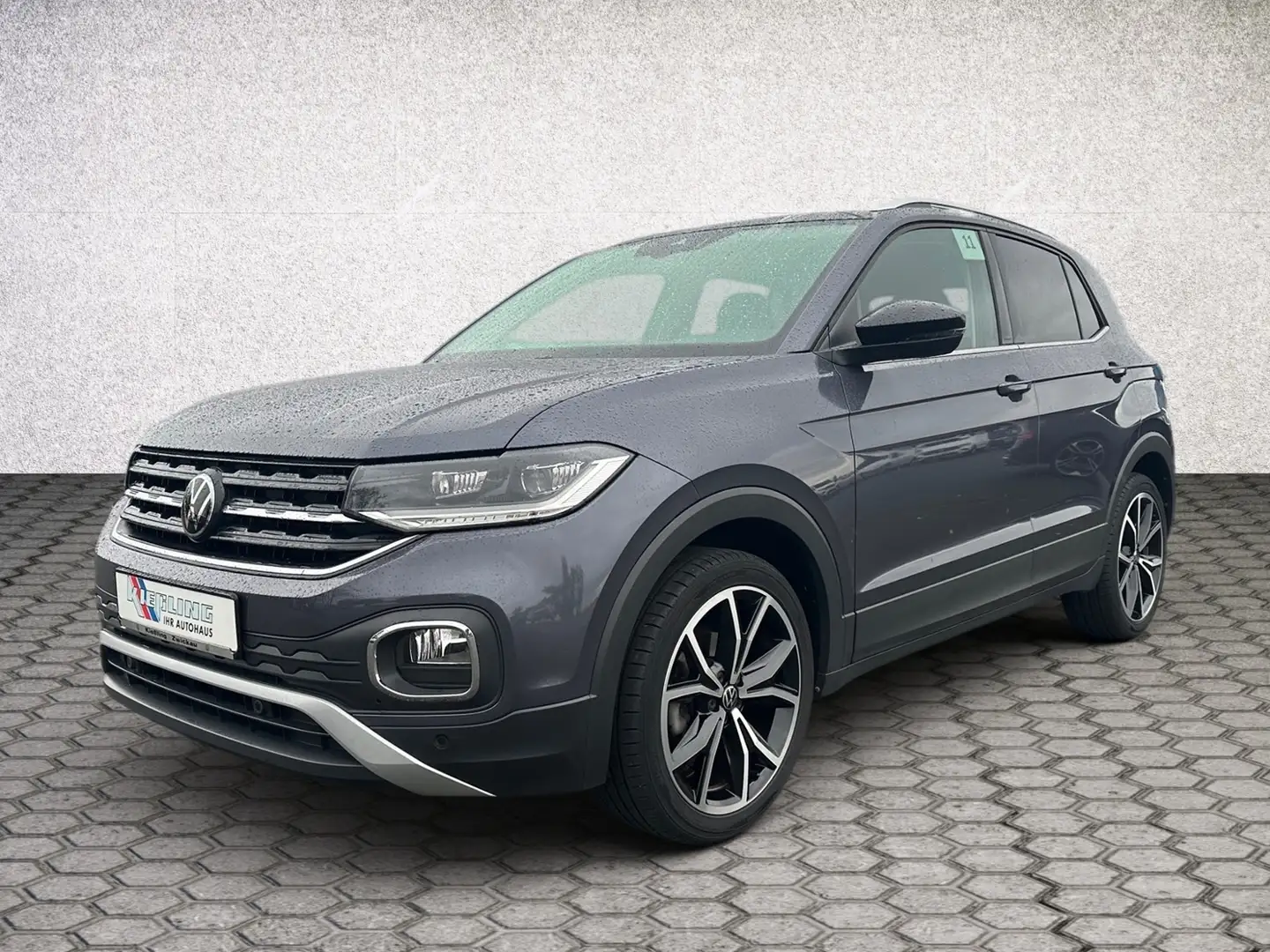 Volkswagen T-Cross Style KLIMA LED NAVI ALU Gris - 2