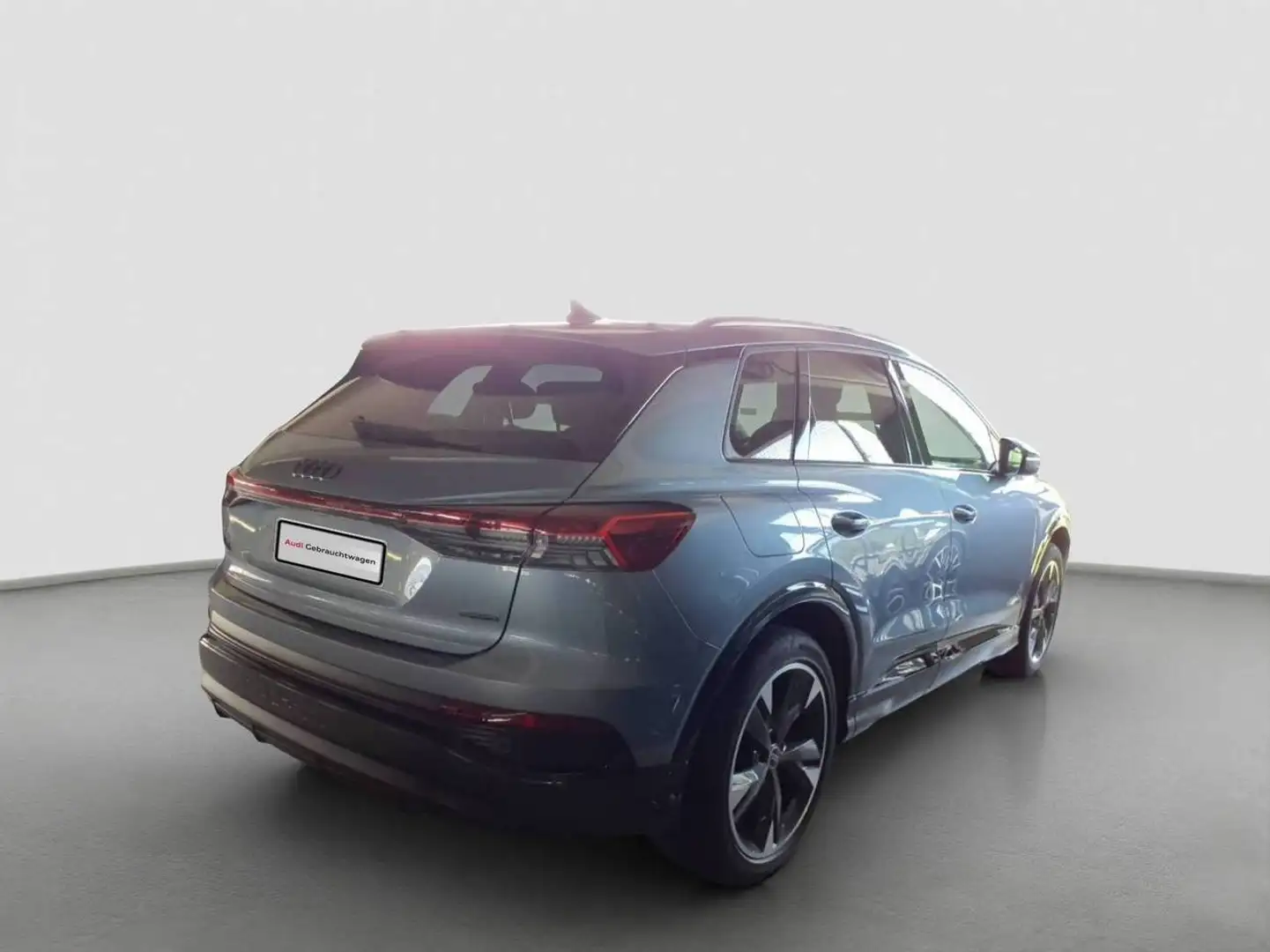 Audi Q4 e-tron 55 quattro S-LINE*NAVI-PLUS*HUD*LEDER* Blau - 2