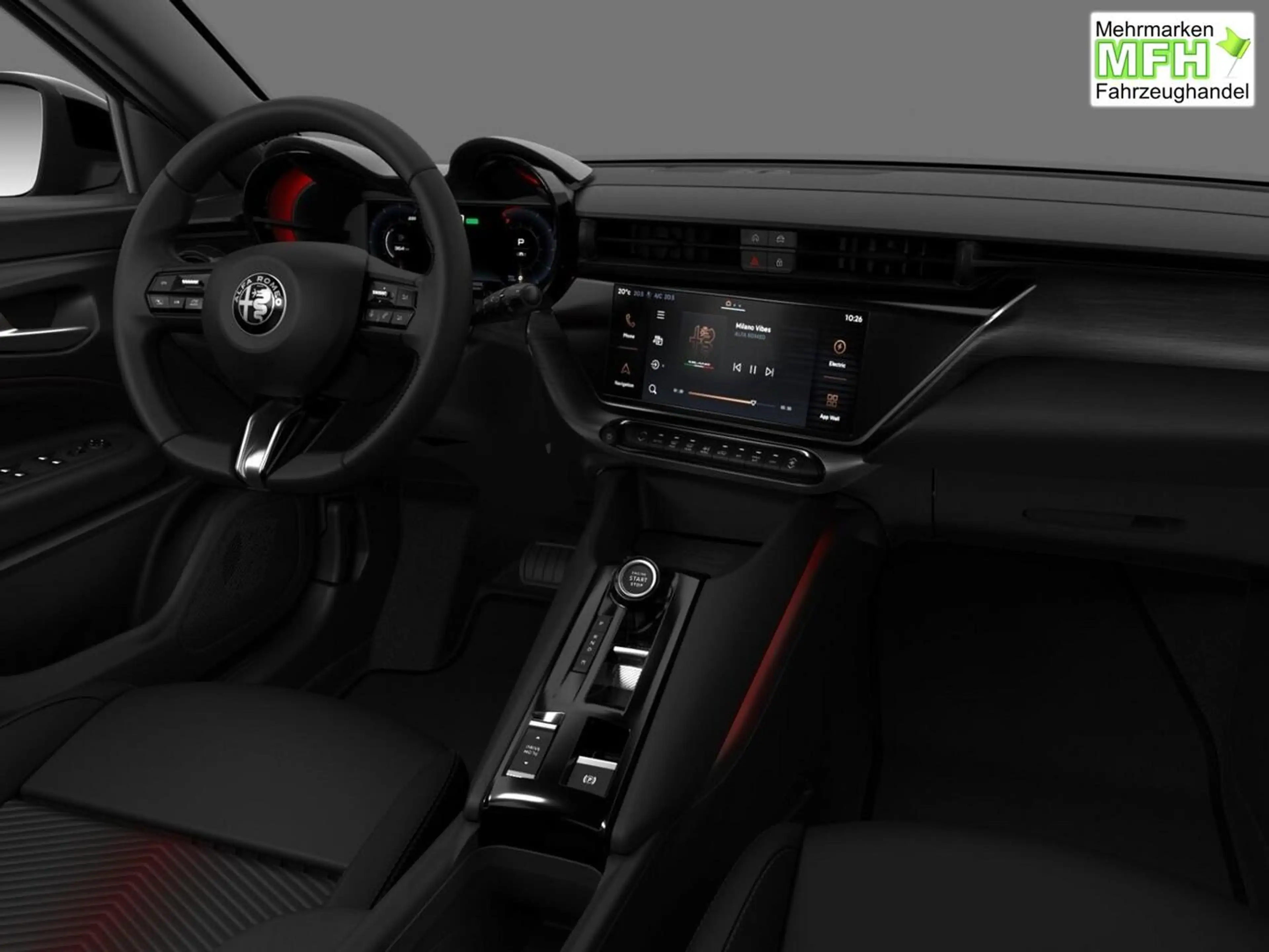 Alfa Romeo Junior Speciale Ibrida TechP Navi 18"LM elHK SHZ 100 k... — photo 5