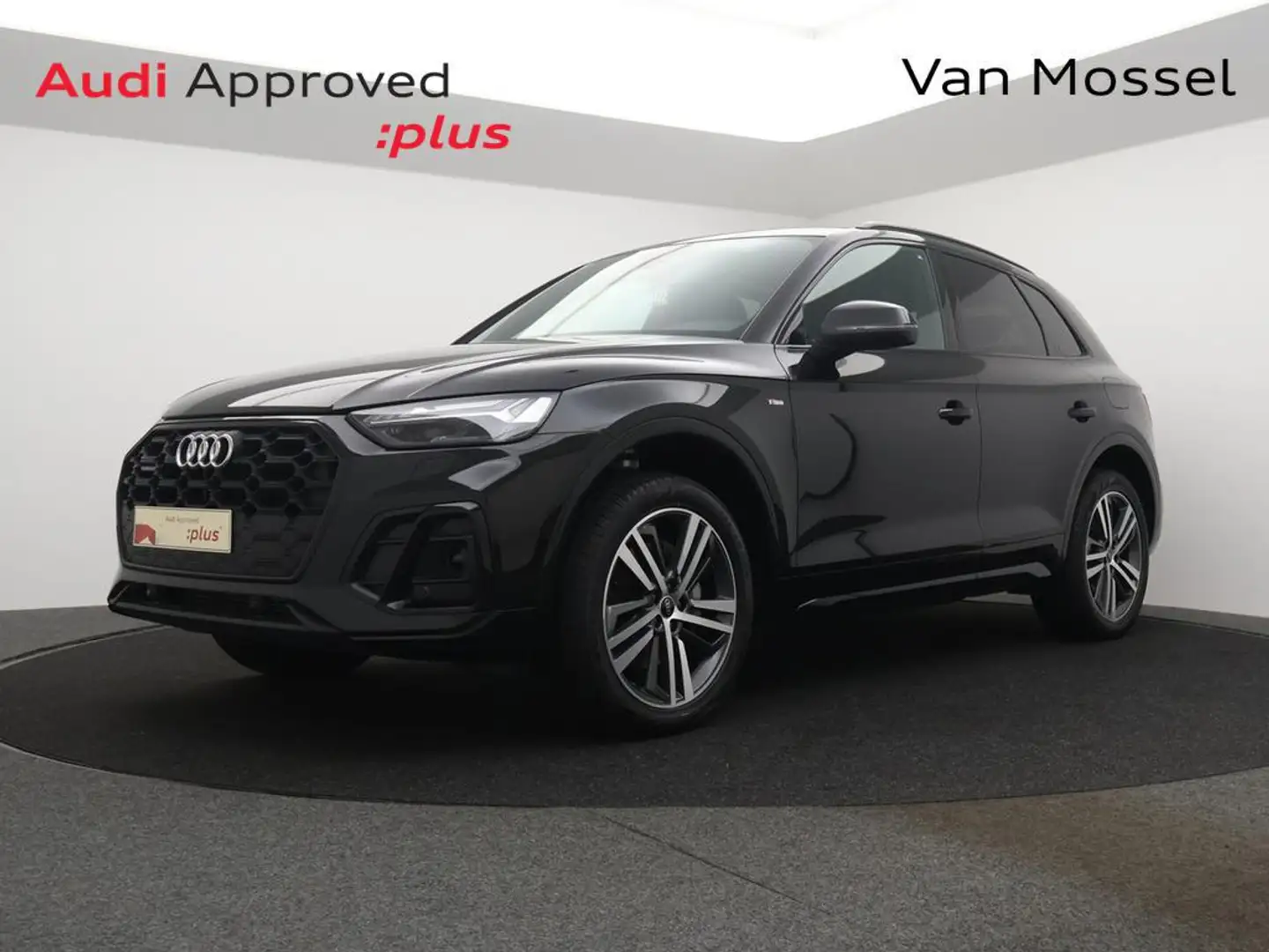 Audi Q5 PHEV Audi Q5 3X S-line 50TFSIe QUATTRO 300PK *AUTOMAAT*SHADOWLOOK*SPORTSEATS*ALCANTARA*BLTH*CRUISE*... Noir - 1