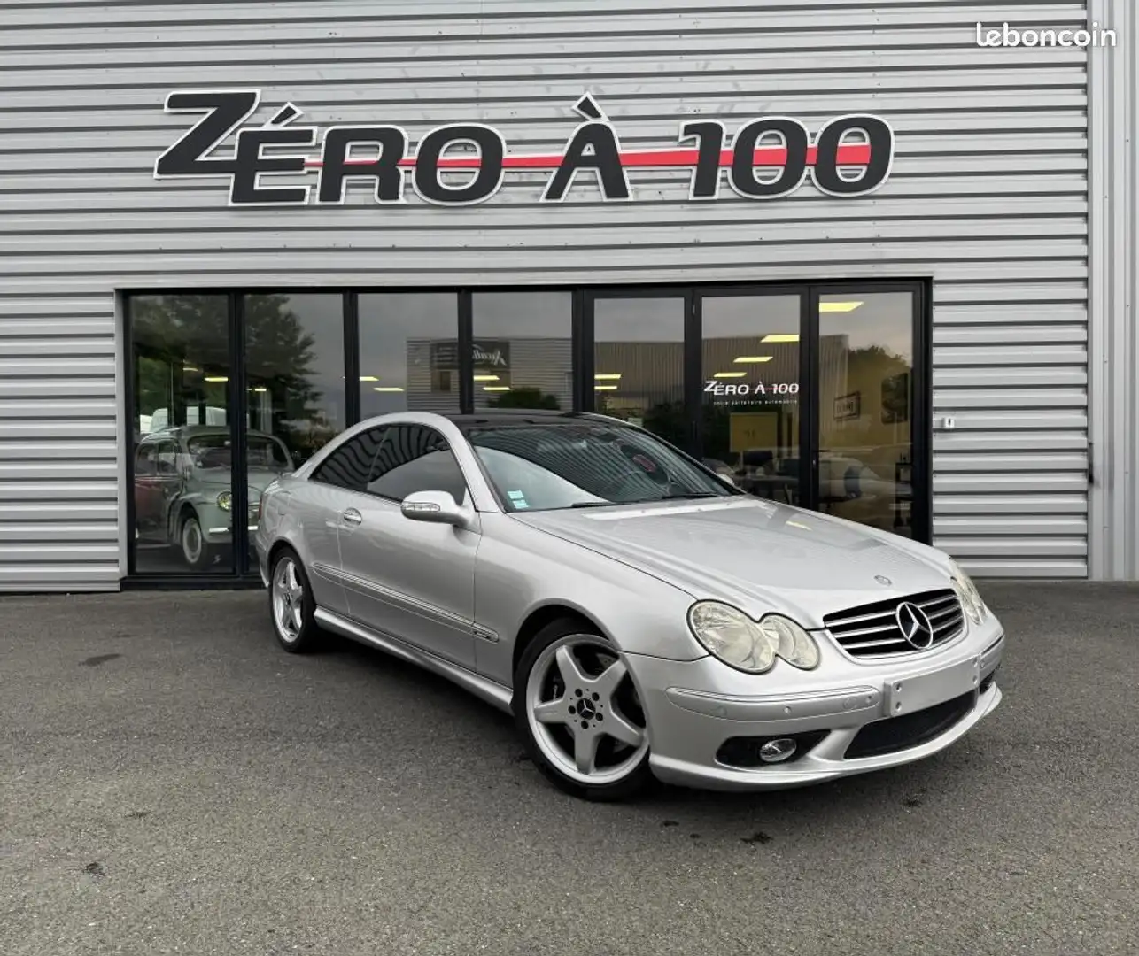 Mercedes-Benz CLK Classe Mercedes 500 V8 306CH VERITABLE PACK AMG Grau - 1