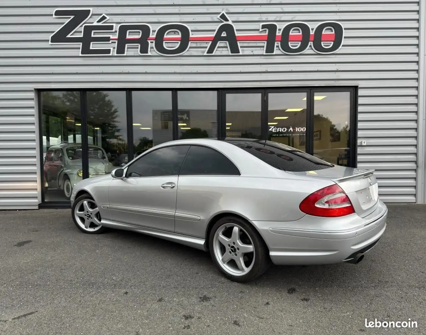 Mercedes-Benz CLK Classe Mercedes 500 V8 306CH VERITABLE PACK AMG Grau - 2