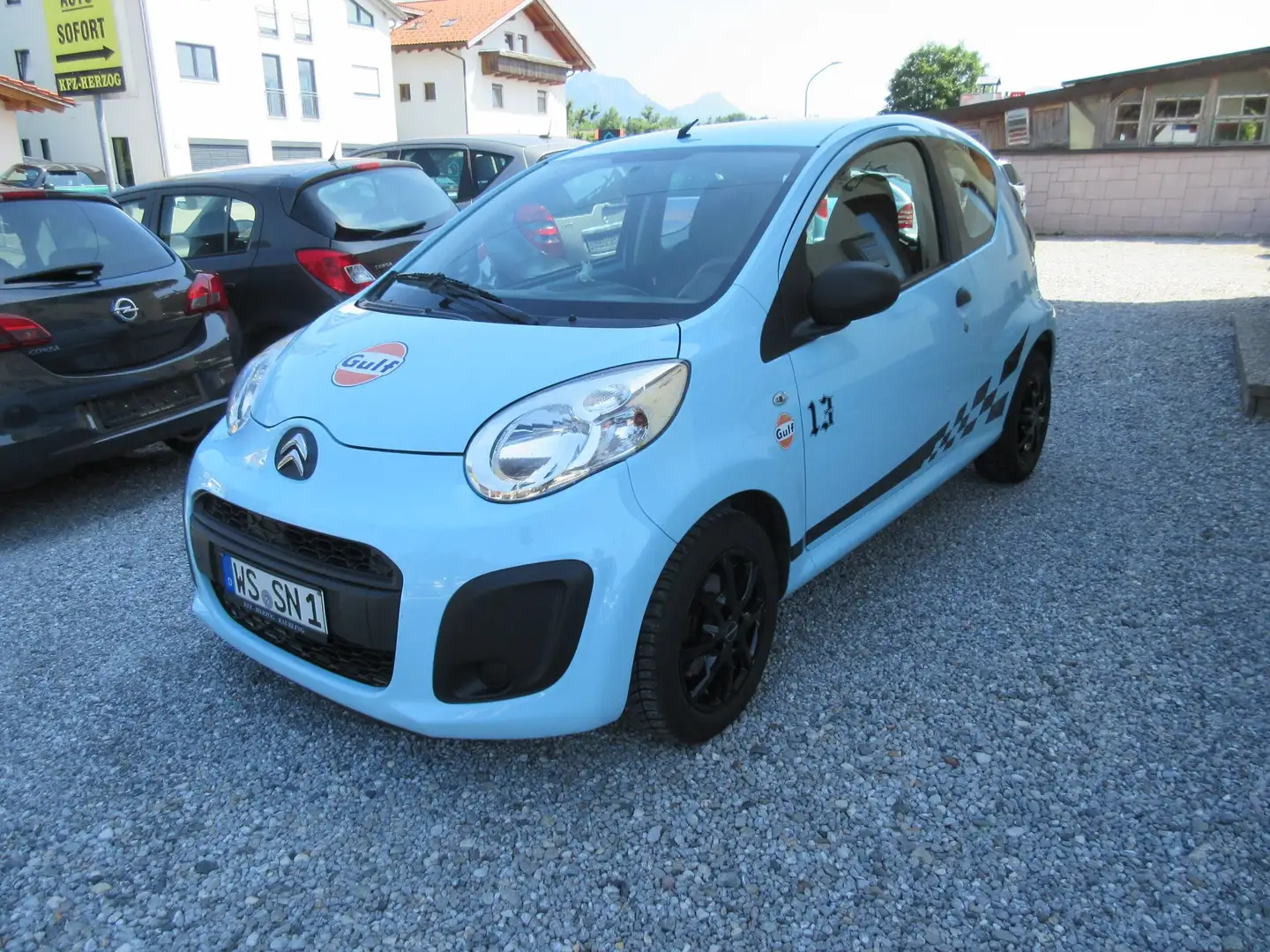 Citroen C1 1.0 Servo  Alufelgen nur 99500km TÜV - neu!! Blau - 1