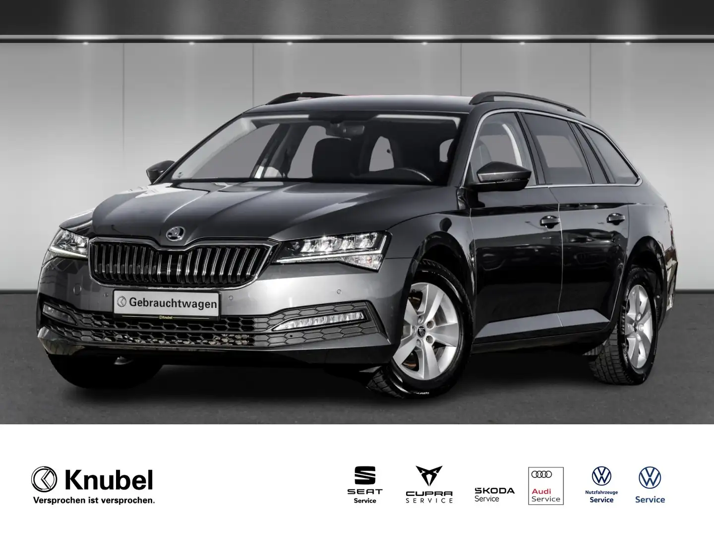 Skoda Superb Combi Ambition 2.0 TDI DSG LED Navi Keyless ACC... Grau - 1