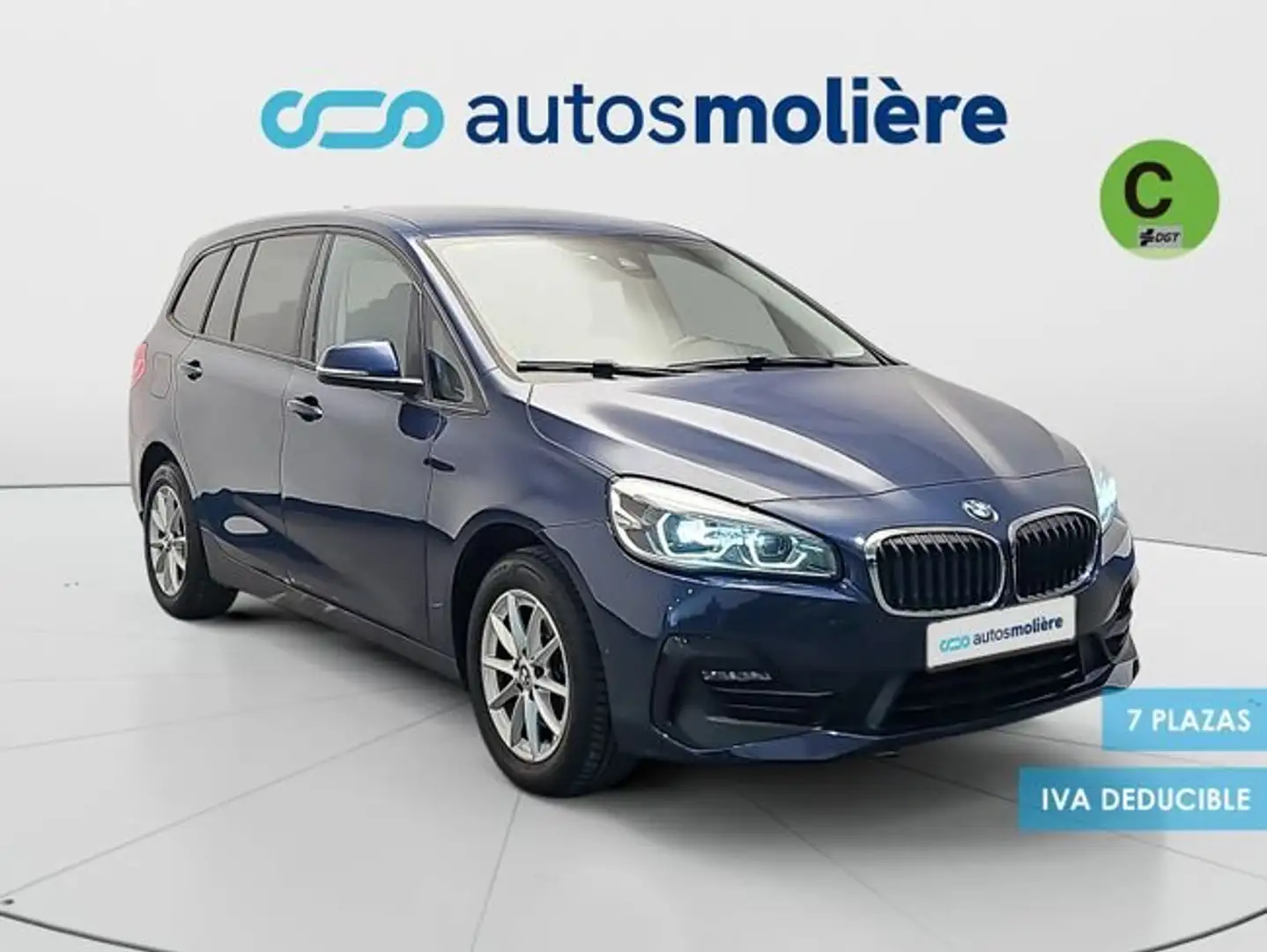 BMW 218 218d Gran Tourer Business 7 plazas Azul - 2