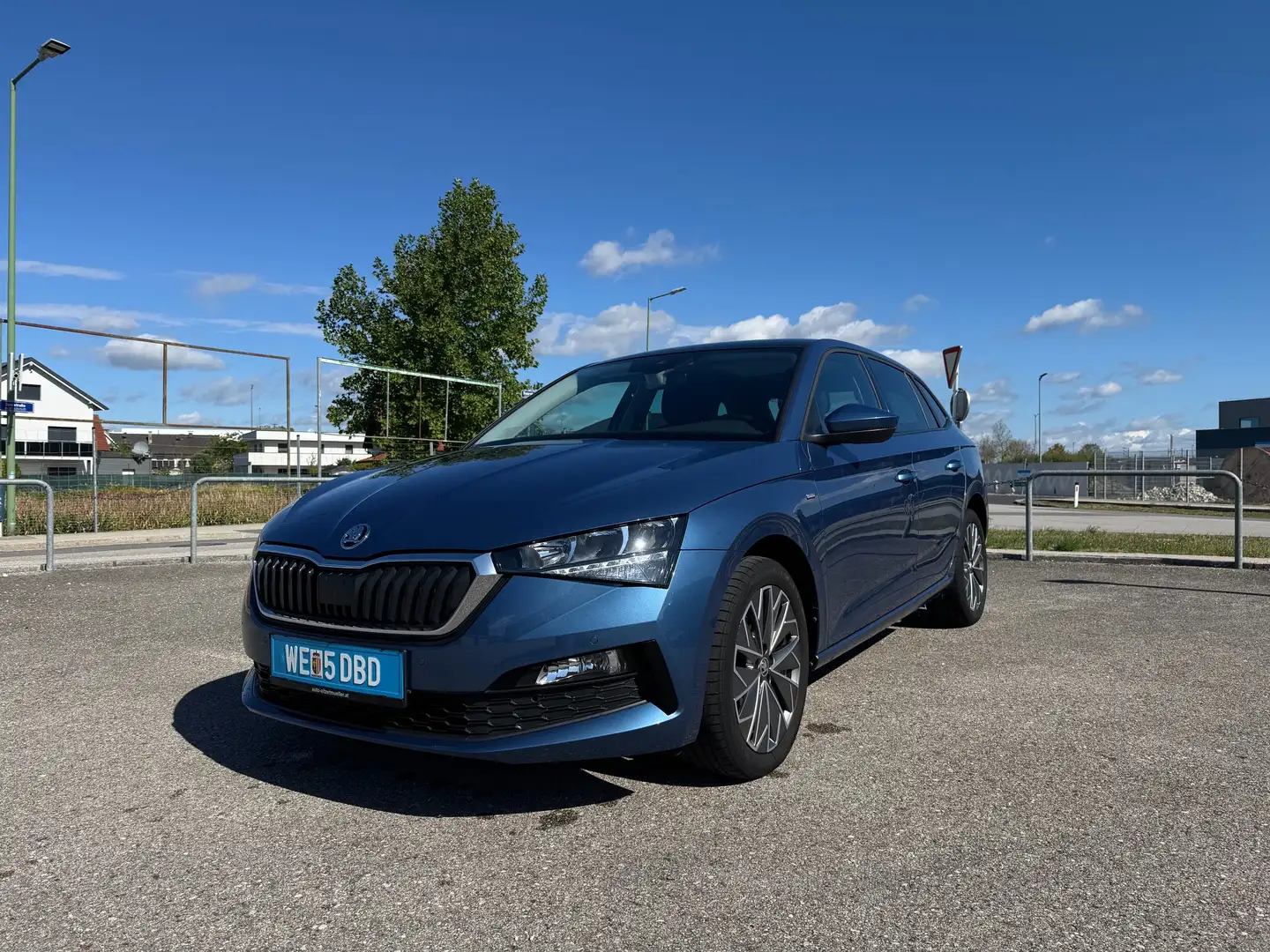 Skoda Scala Clever Blau - 1