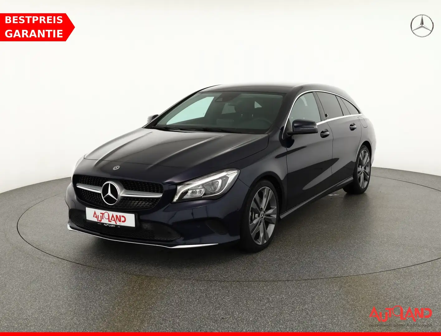 Mercedes-Benz CLA 250 SB 4Matic LED Kamera Navi Tempomat Leder Blau - 1