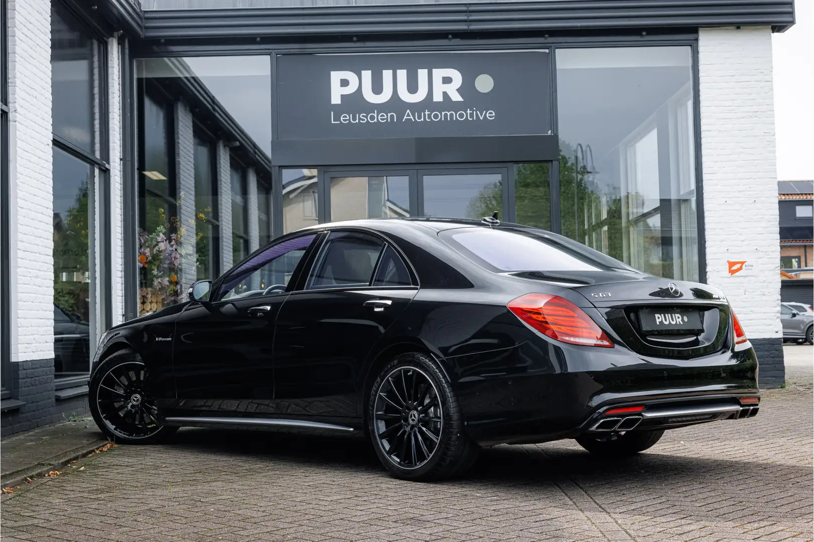 Mercedes-Benz S 63 AMG 5.5 V8 BiTurbo Head Up - Distronic Plus - Dealer O Negru - 2