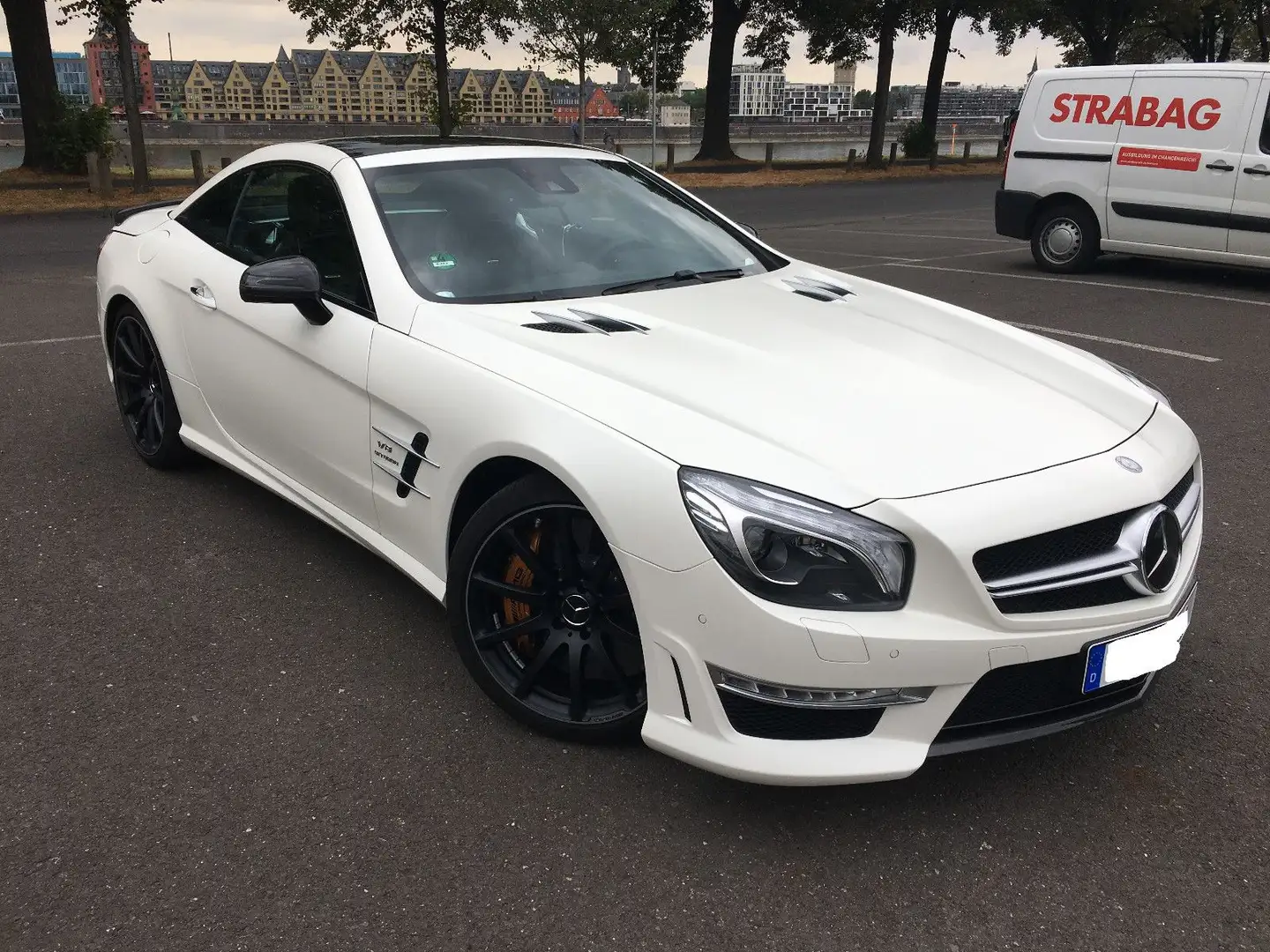 Mercedes-Benz SL 63 AMG Voll Carbon KIT Blanc - 1