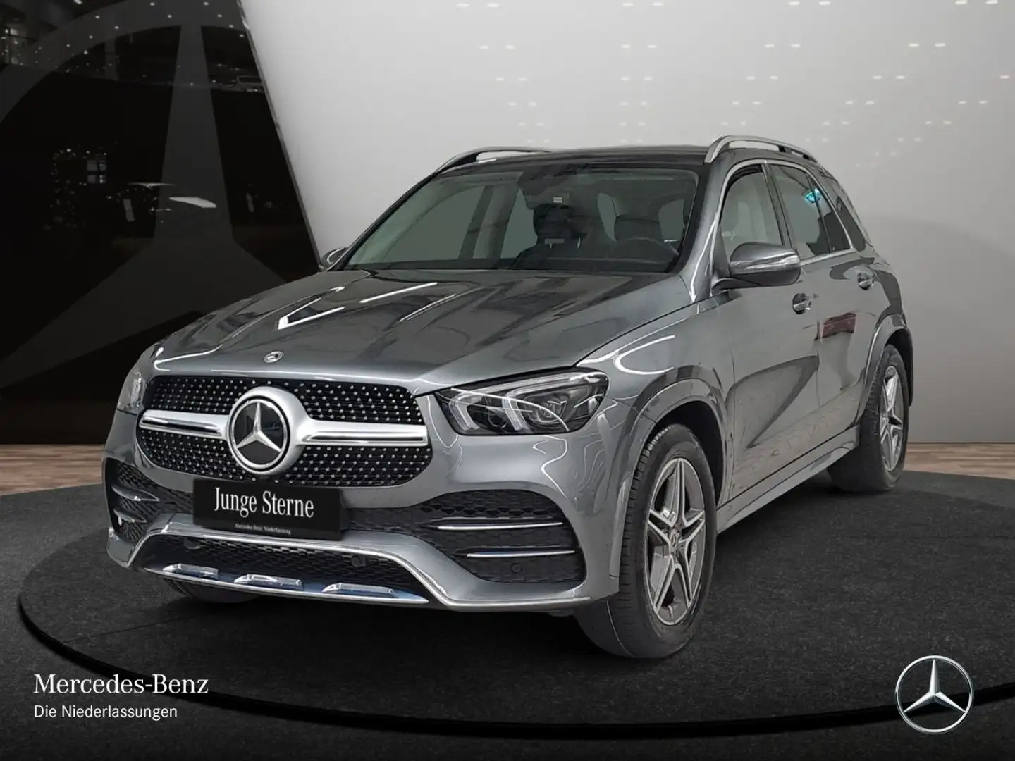 Mercedes-Benz GLE 350 de 4M AMG+LED+KAMERA+SPUR+9G Gris - 2