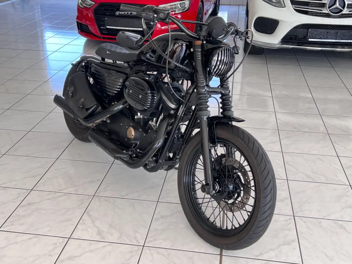 Harley-Davidson Sportster XL2 1200c Einzelstück+TOP! Schwarz - 1