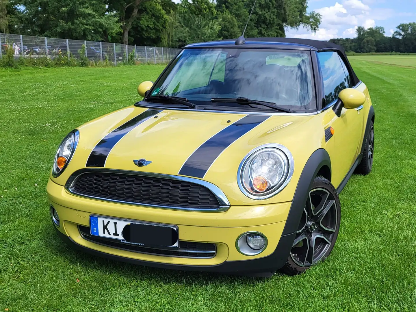 MINI Cooper Cabrio Mini Cooper Jaune - 1