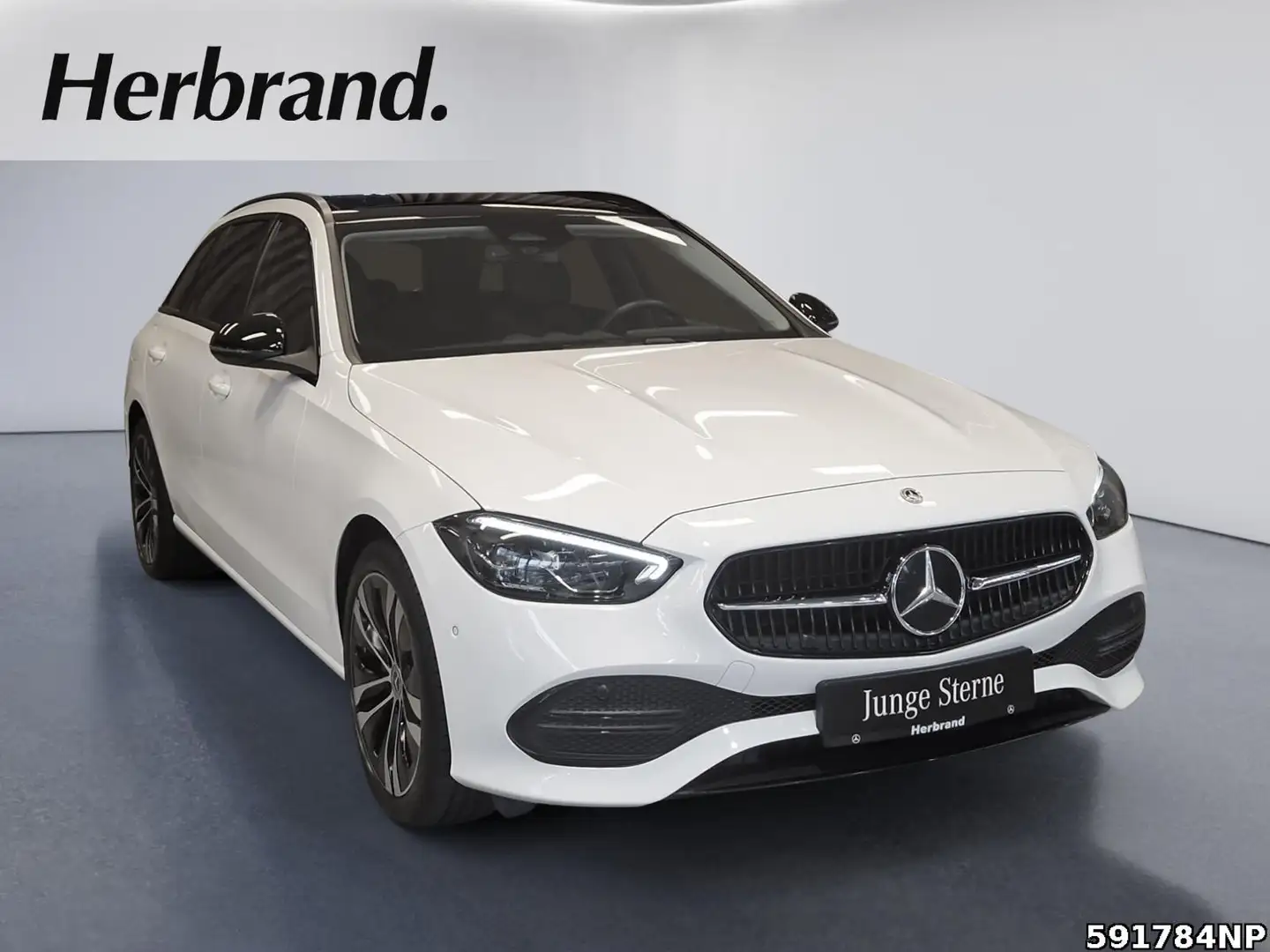 Mercedes-Benz C 220 d T Avantgarde Panorama Memory Totwinkel Blanc - 2