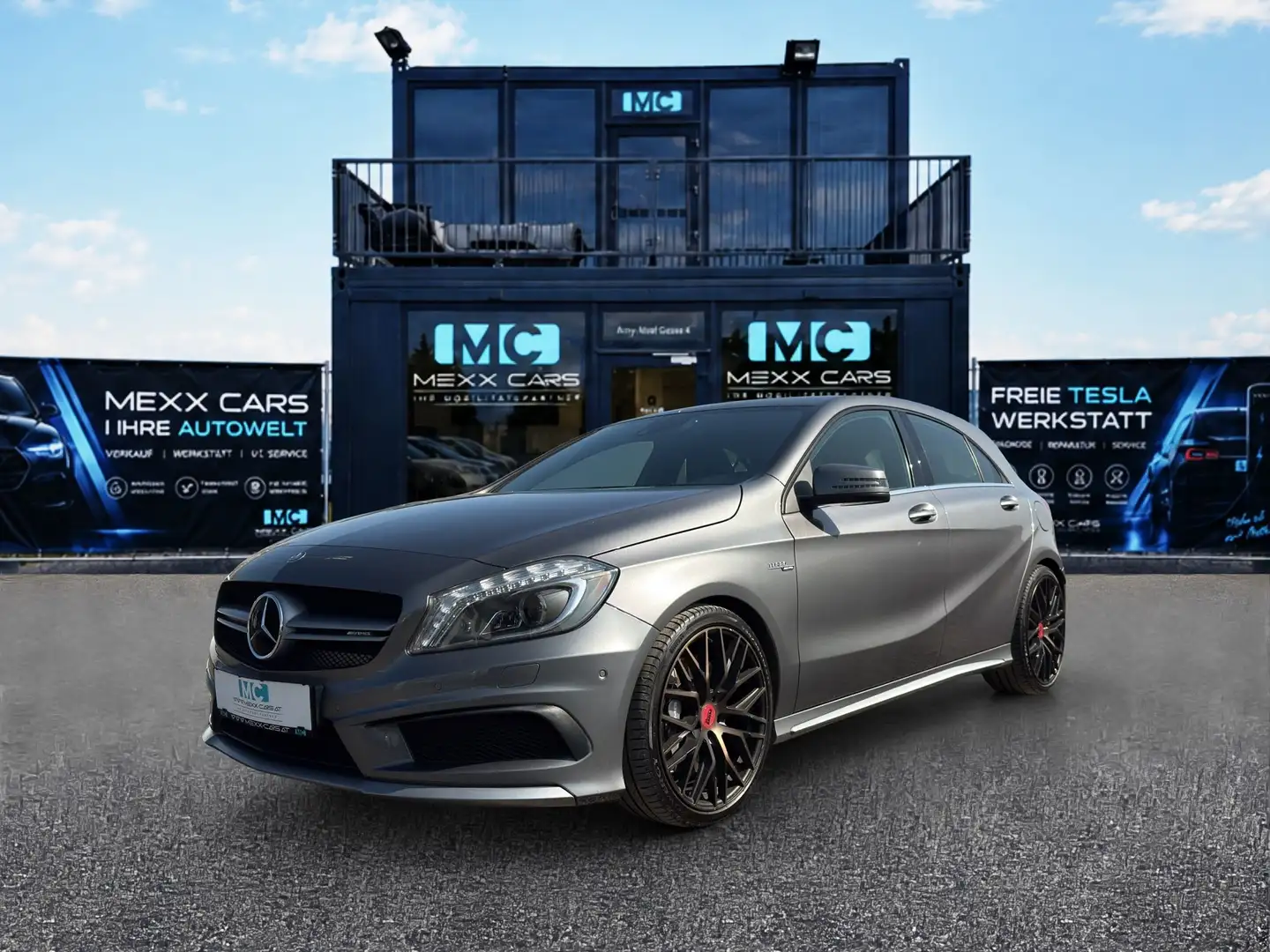 Mercedes-Benz A 45 AMG 4MATIC | 360 PS | DRIVER'S | PERFORMANCE ABGAS | Grau - 1