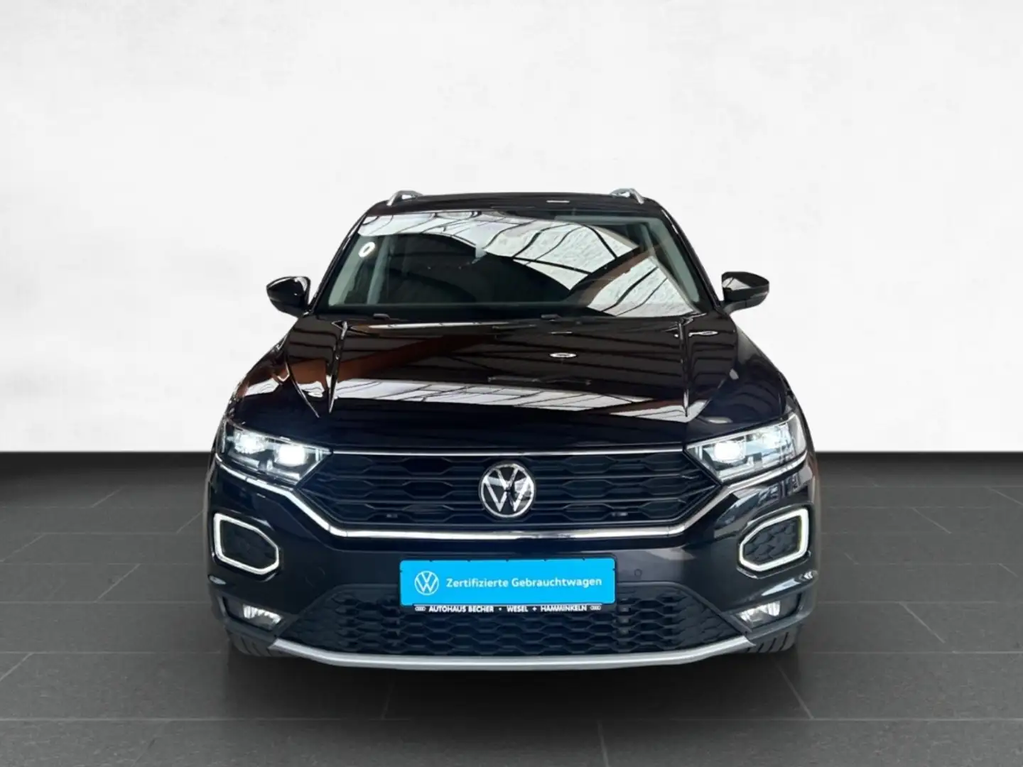 Volkswagen T-Roc 2.0 TDI DSG Style /AHK/CarPlay/Pano/ACC Schwarz - 2