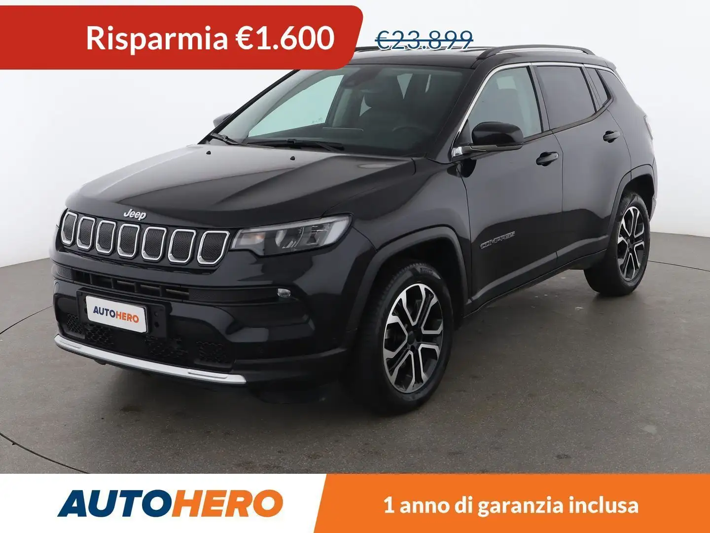 Jeep Compass 1.6 M-Jet Limited Nero - 1
