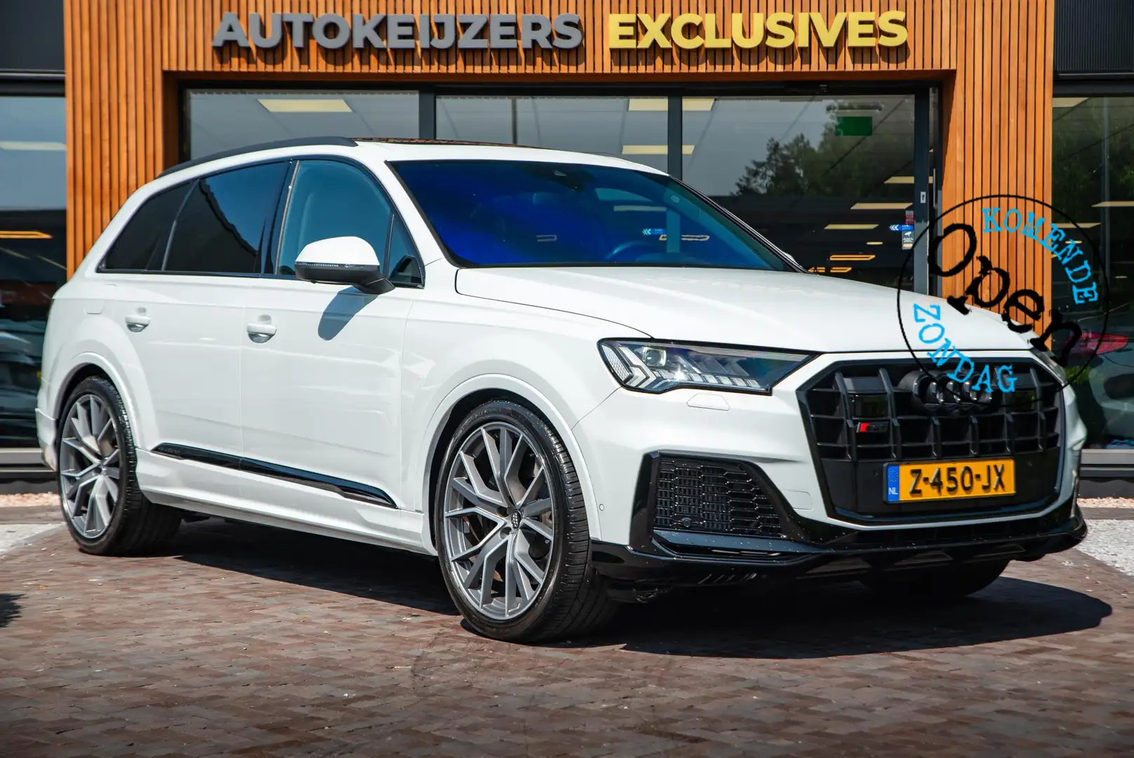 Audi Q7 4.0 TFSI SQ7 quattro B&O 360 Camera Stoelvent. Luc Blanc - 1
