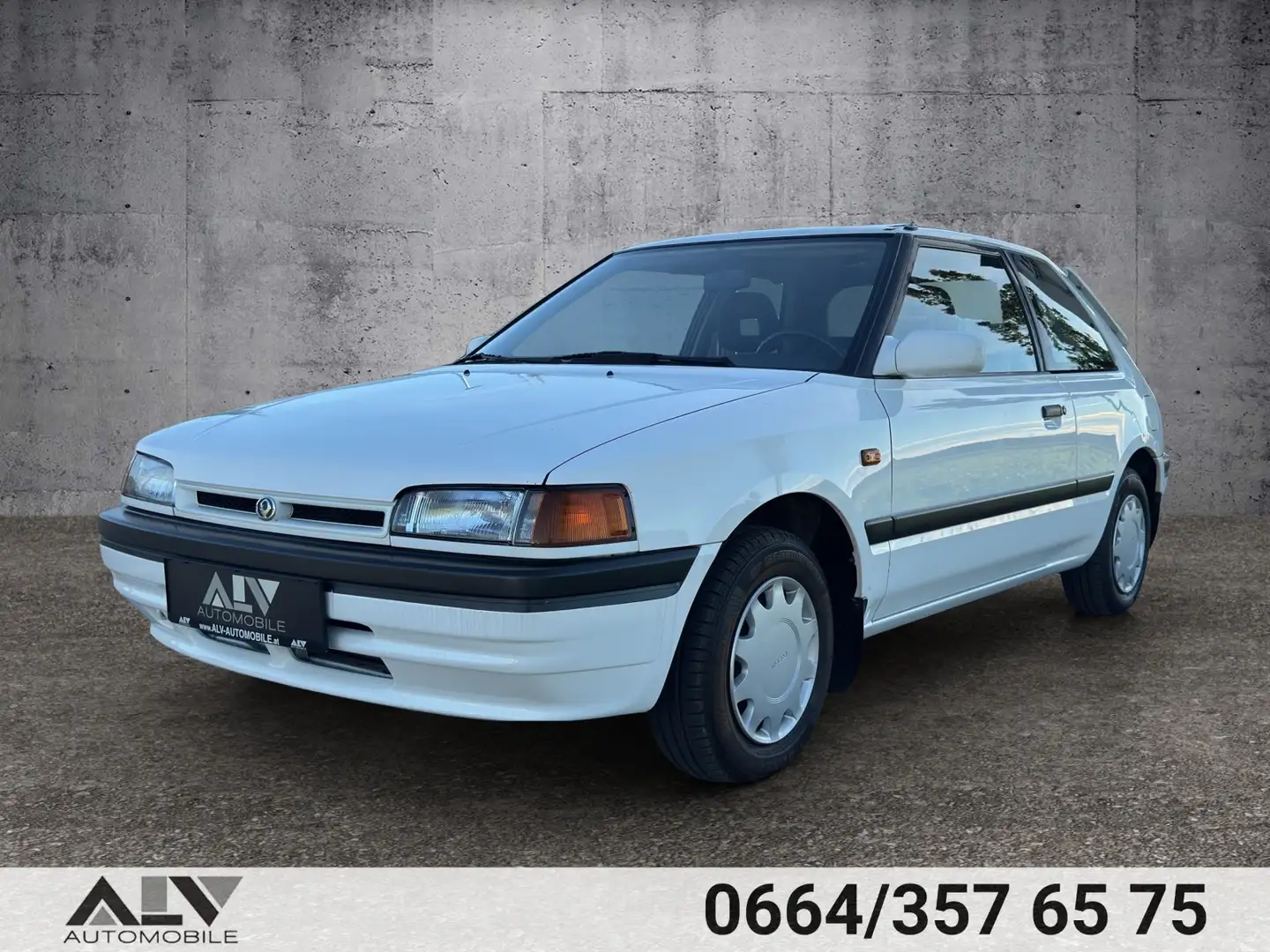 Mazda 323 BG 1,6 1.Besitz Rarität! Weiß - 2