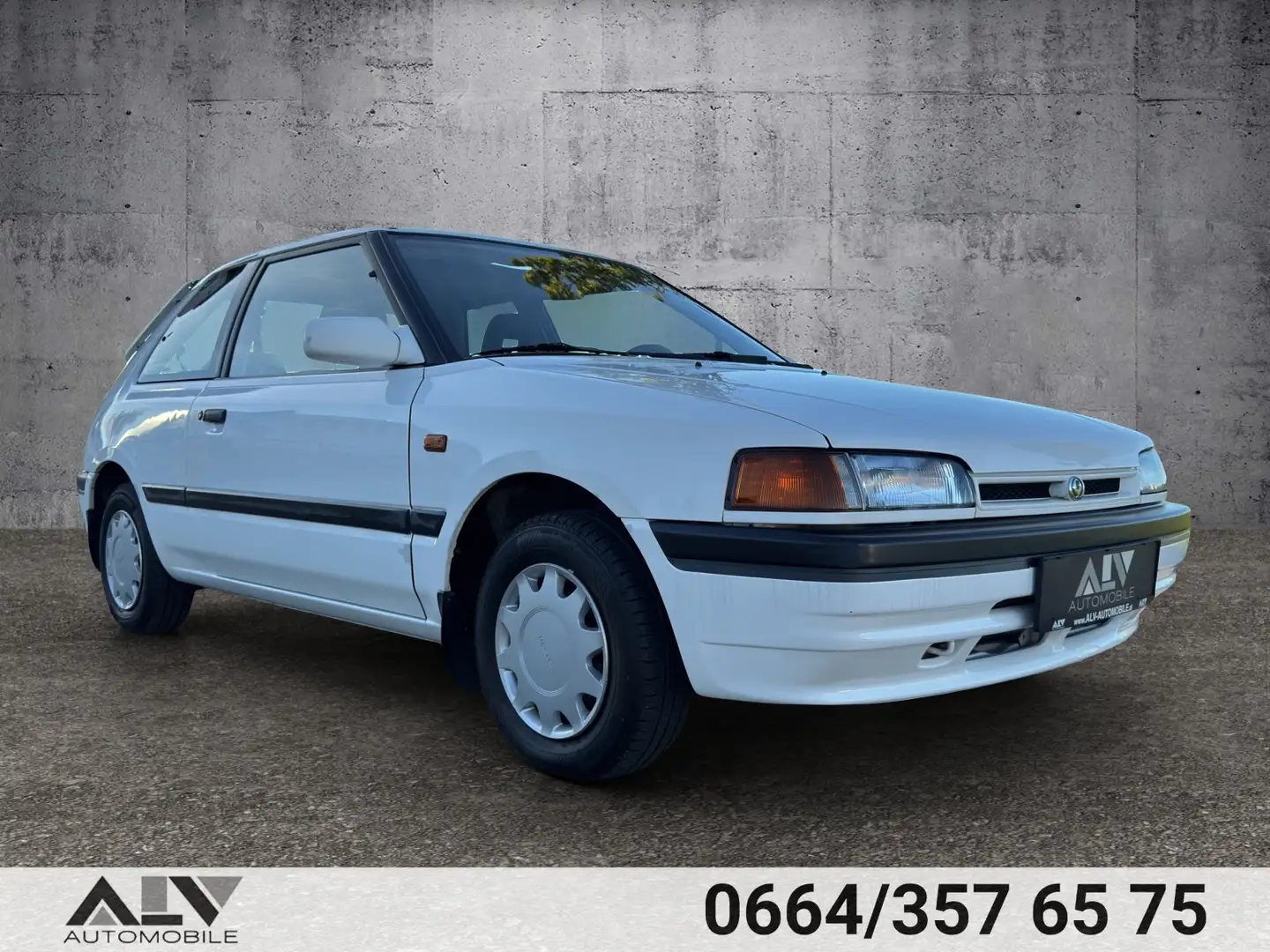 Mazda 323 BG 1,6 1.Besitz Rarität! Weiß - 1