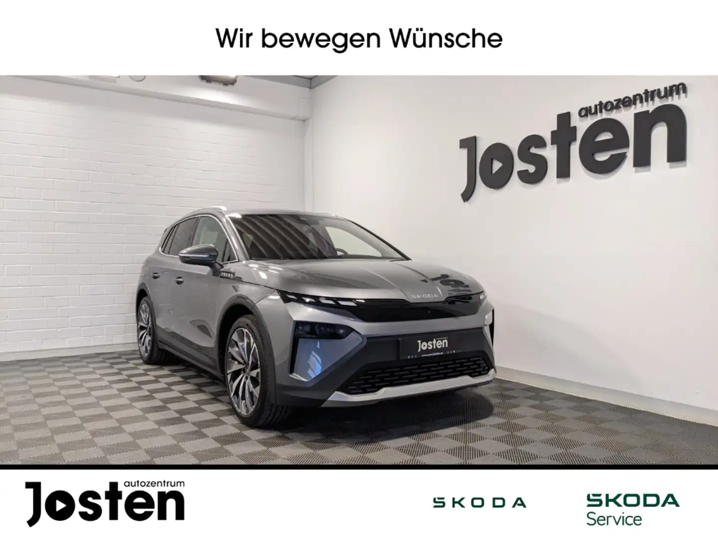 Skoda Elroq 85 Suite Matrix-LED MAXX AHK 21''-LM Canton-Sound Grau - 1