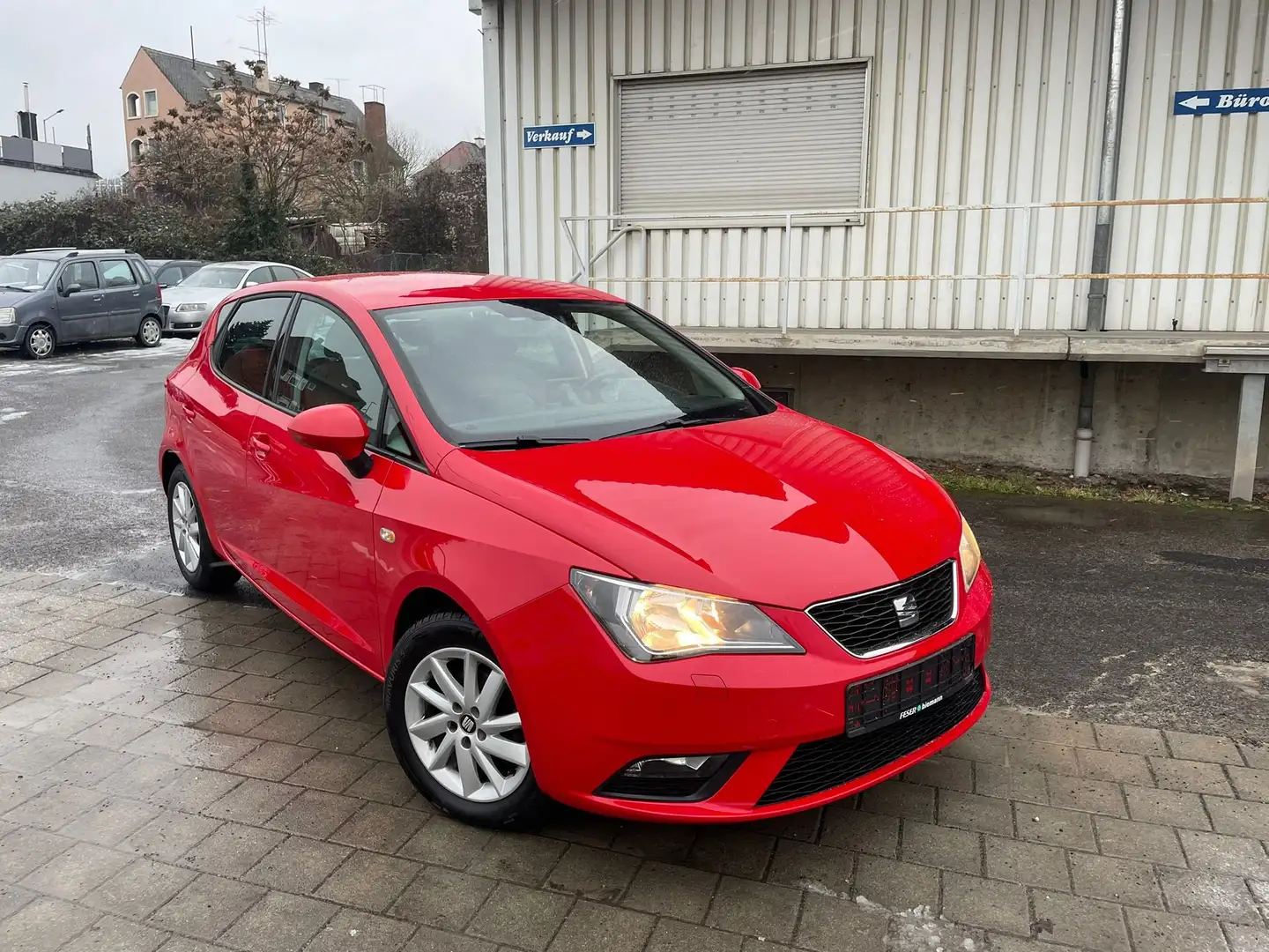 SEAT Ibiza Ibiza  5-Türer 1.4 Style*Navi.*Tempom.*SHZ.* Rot - 1