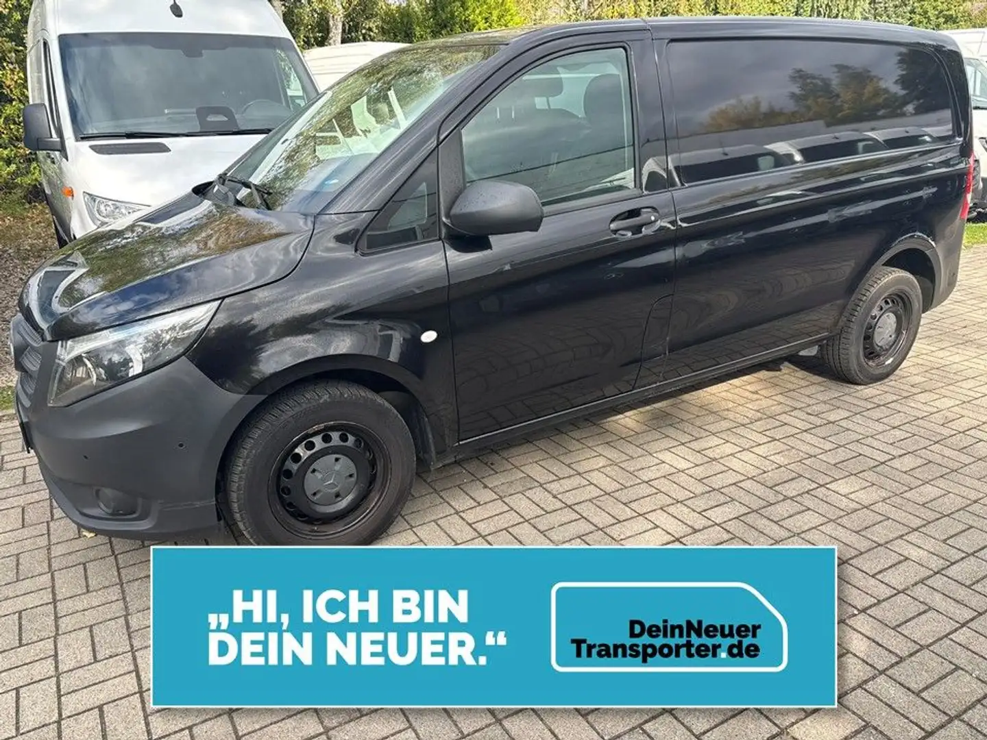 Mercedes-Benz Vito 116 CDI KOMPAKT 7G-TRONIC|AC|STDHZG|1.HAND Schwarz - 1