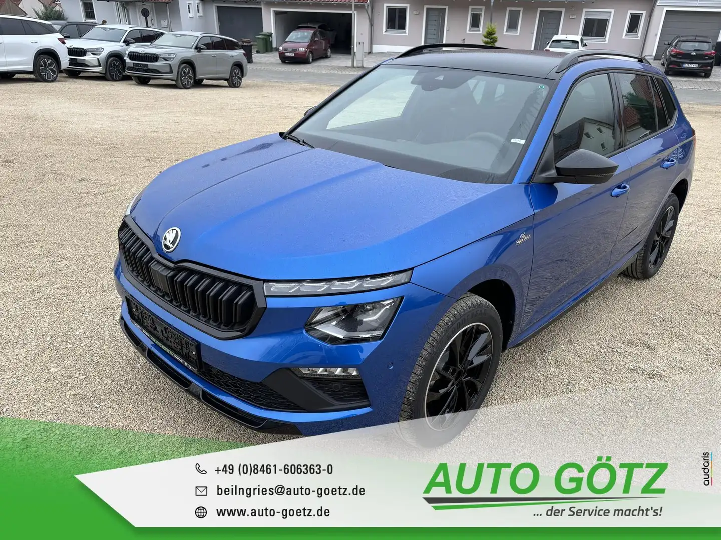 Skoda Kamiq Monte Carlo DSG AHK*Navi*Matrix*ACC*Panorama*Kamer Blau - 1