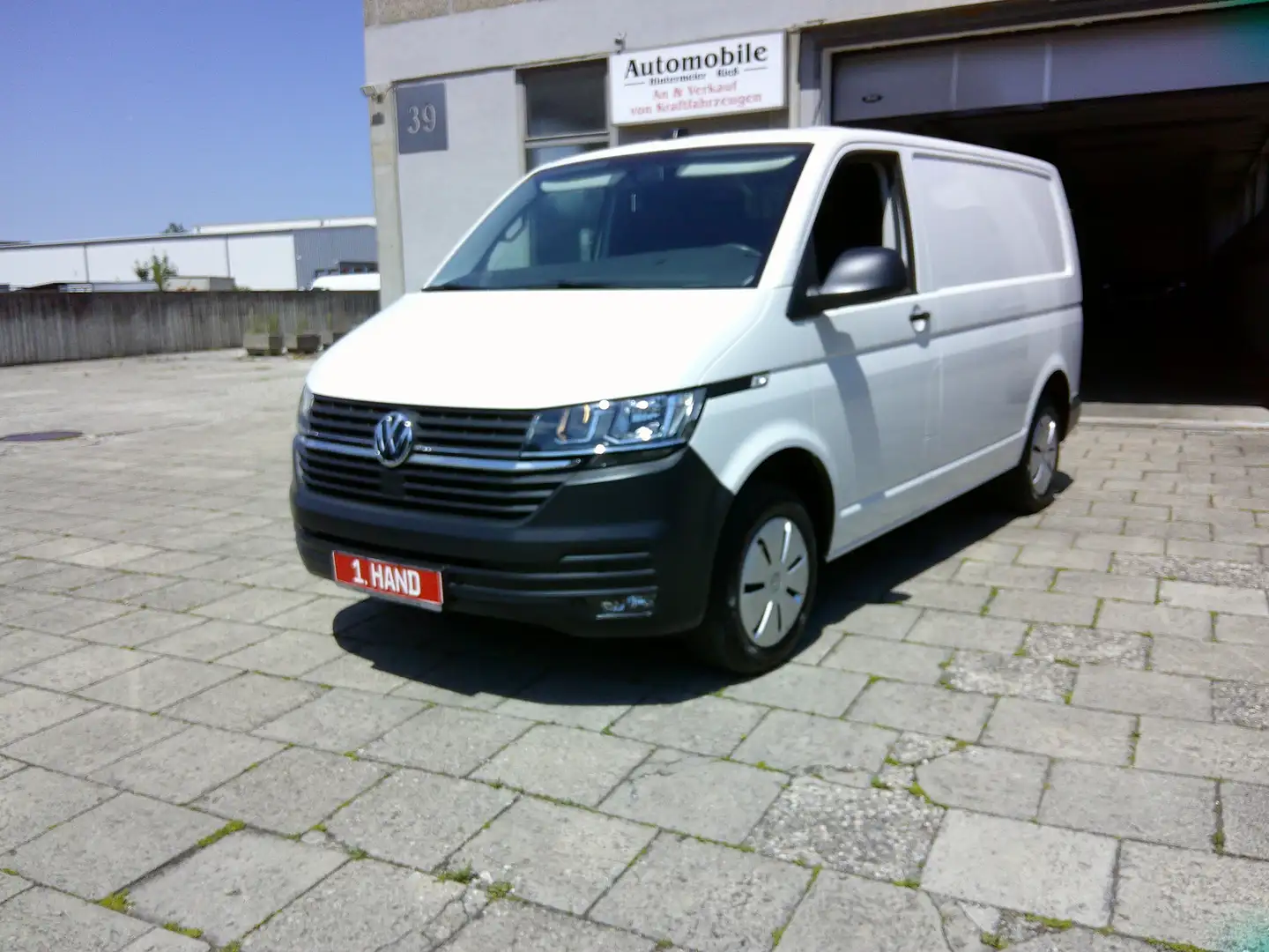 Volkswagen T6.1 Transporter 3.Sitzer 1.Hand VW Scheckheft Weiß - 1