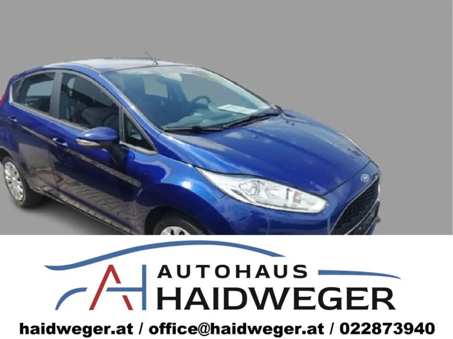 Ford Fiesta 1,25 Trend Blau - 1