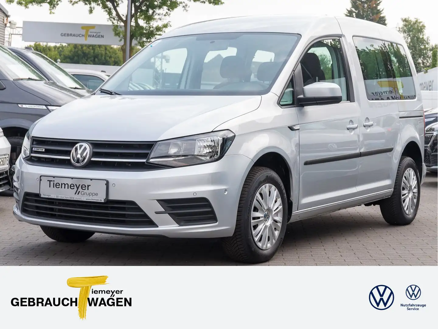 Volkswagen Caddy TGI NAVI CLIMATRONIC PARKASSIST Silber - 1