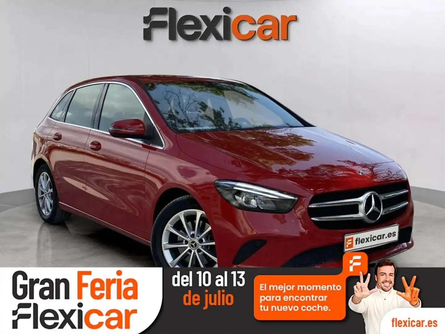 Mercedes-Benz B 200 d Rojo - 1