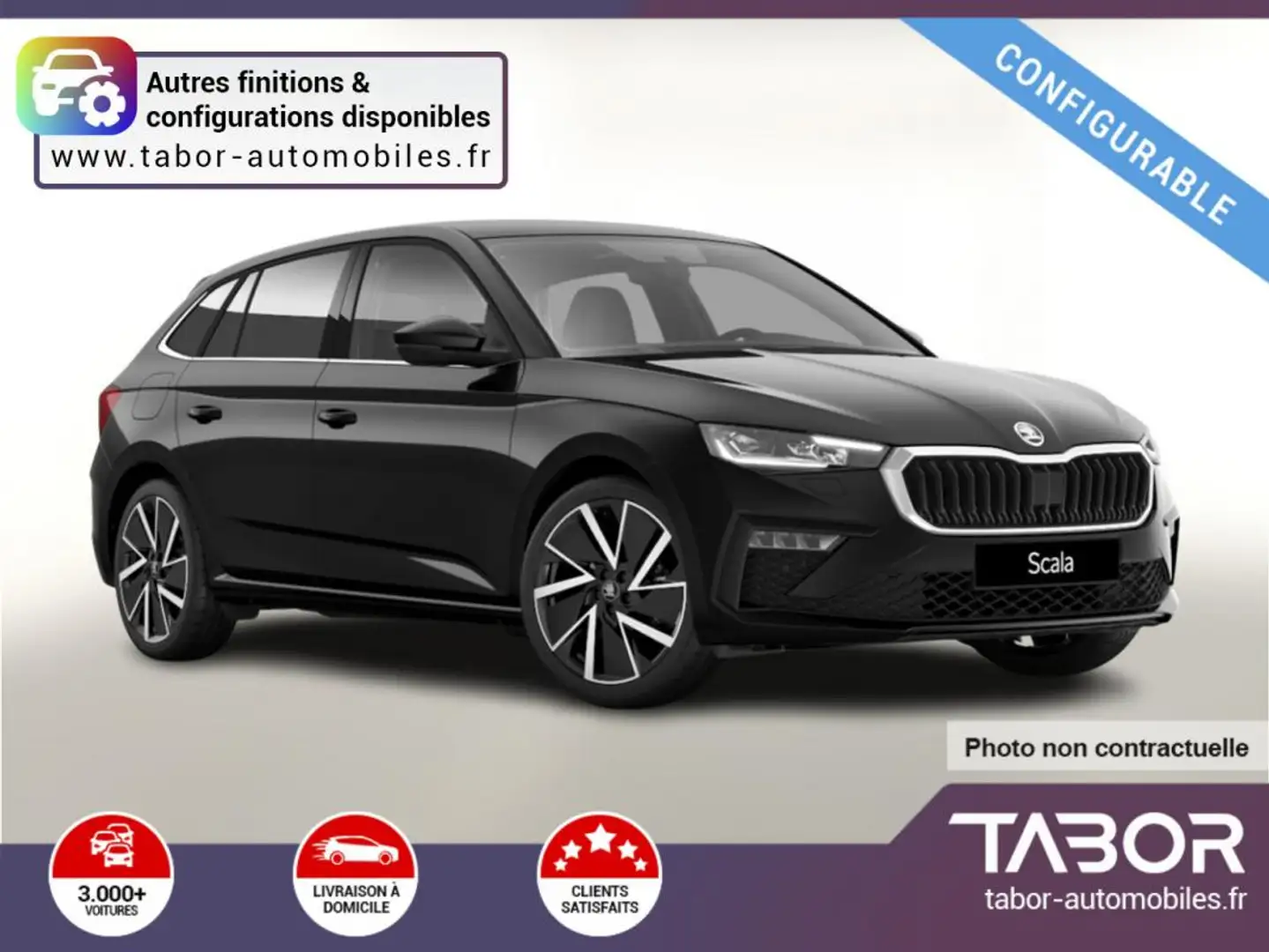 Skoda Scala 1.5 TSI 150 Selec LED Sièges chauf. Blau - 1