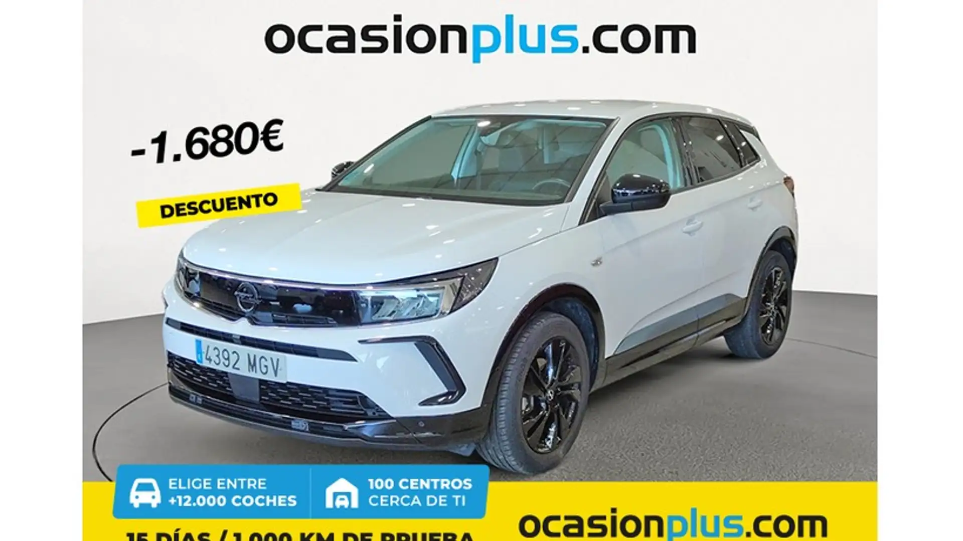 Opel Grandland 1.2T S&S Design & Tech 130 Blanco - 1