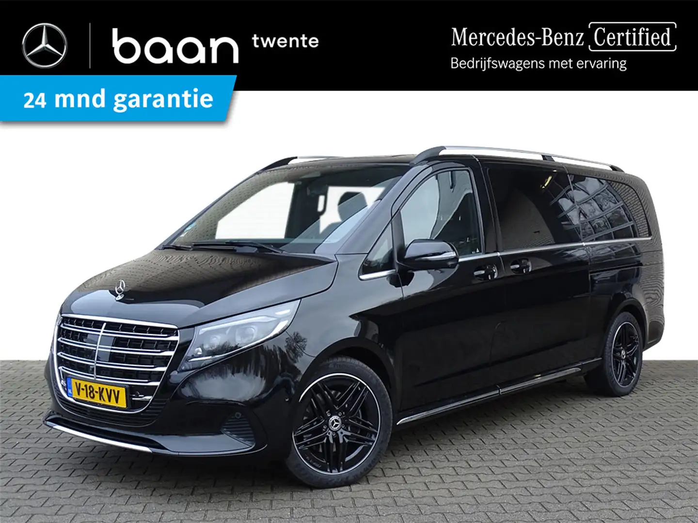 Mercedes-Benz V 300 V 300d Dubbel Cabine L3 Exclusive Noir - 1