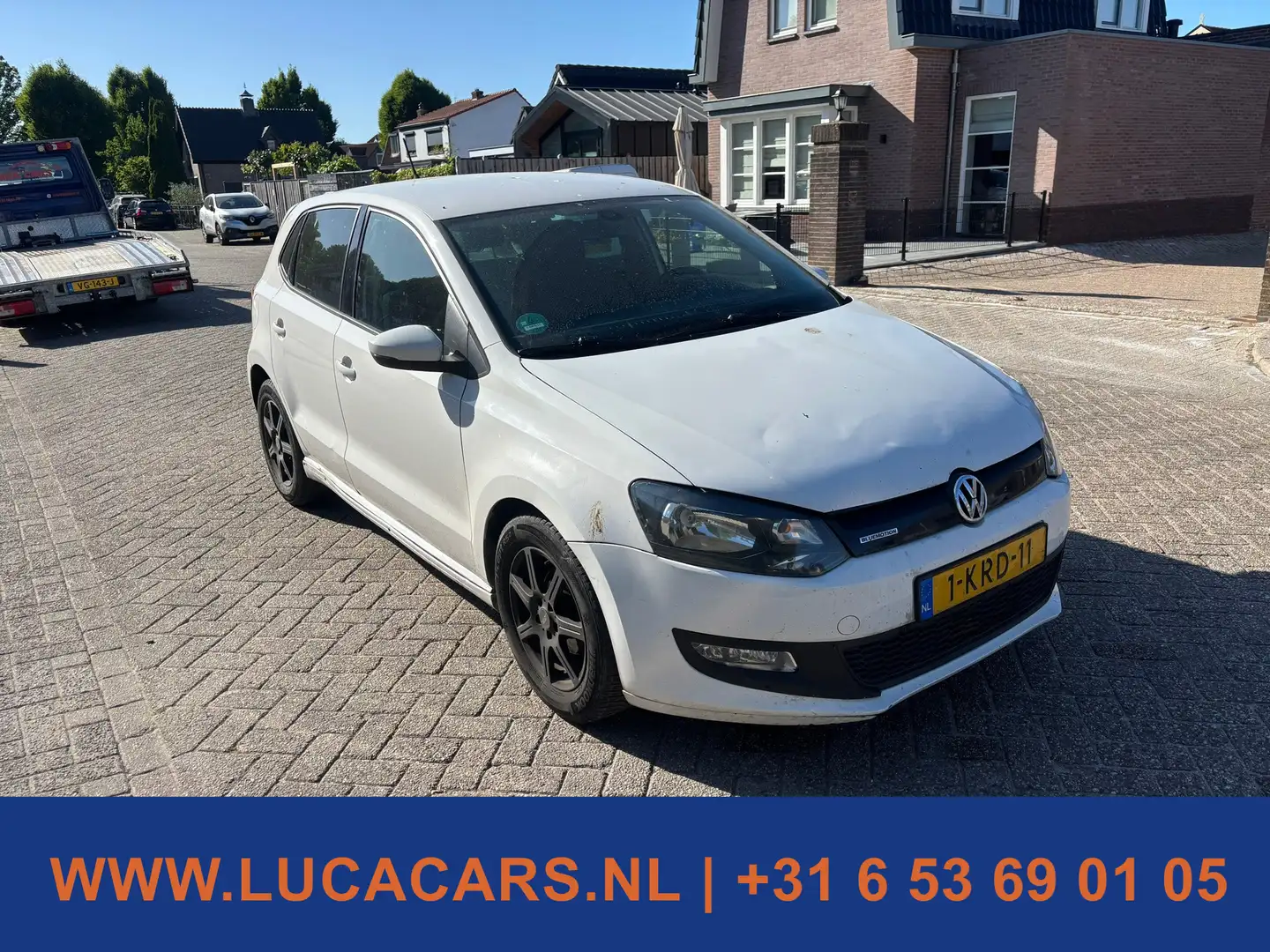 Volkswagen Polo 1.2 TDI BlueMotion Blanc - 2