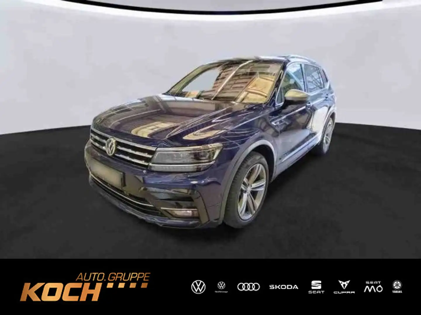 Volkswagen Tiguan Allspace 2.0TSI Highline 4M 7-SITZER DSG Bleu - 1