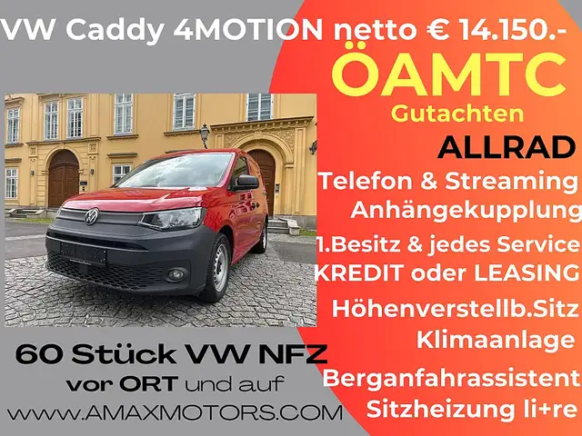 Volkswagen Caddy Caddy Cargo 2,0 TDI 4MOTION Sitzheizung  Klimaa...