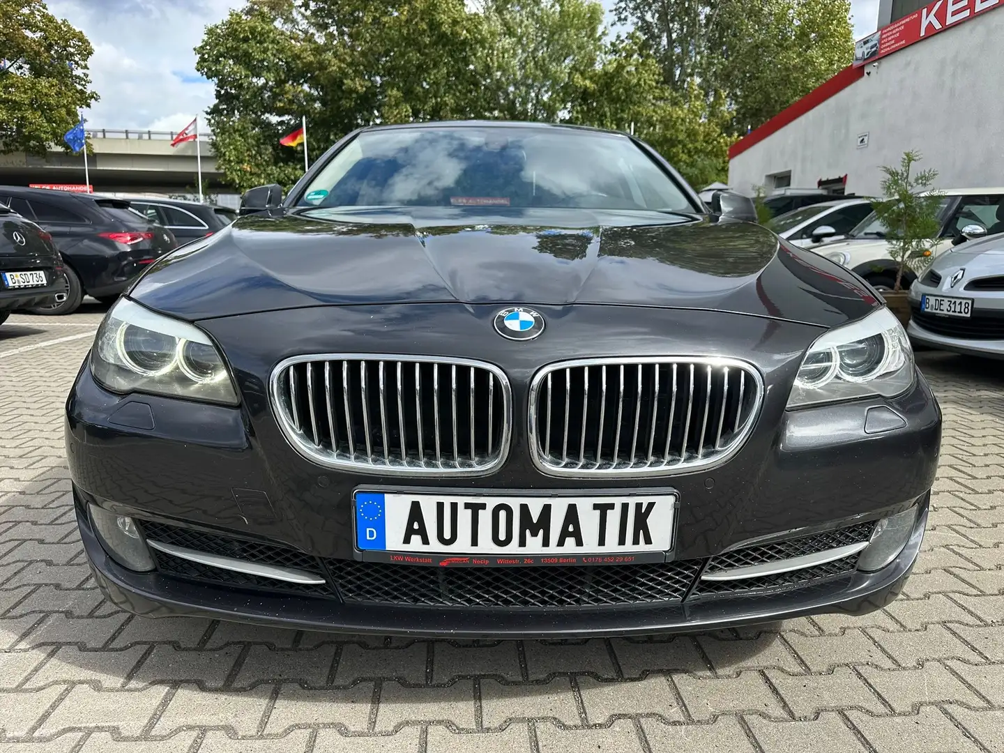 BMW 525 525d Automatik *Tüv 02/27 Černá - 1