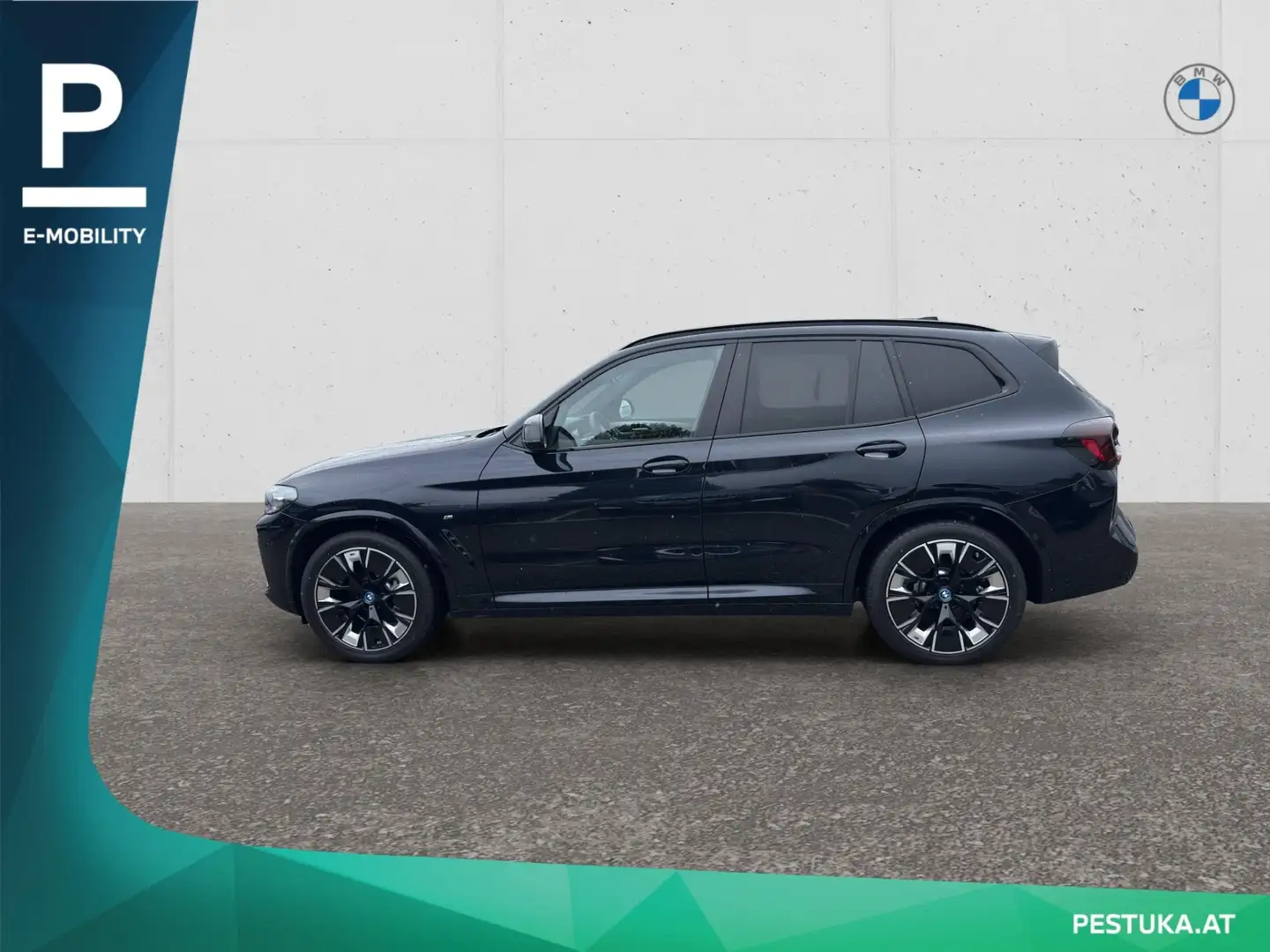 BMW iX3 M Sport Schwarz - 2