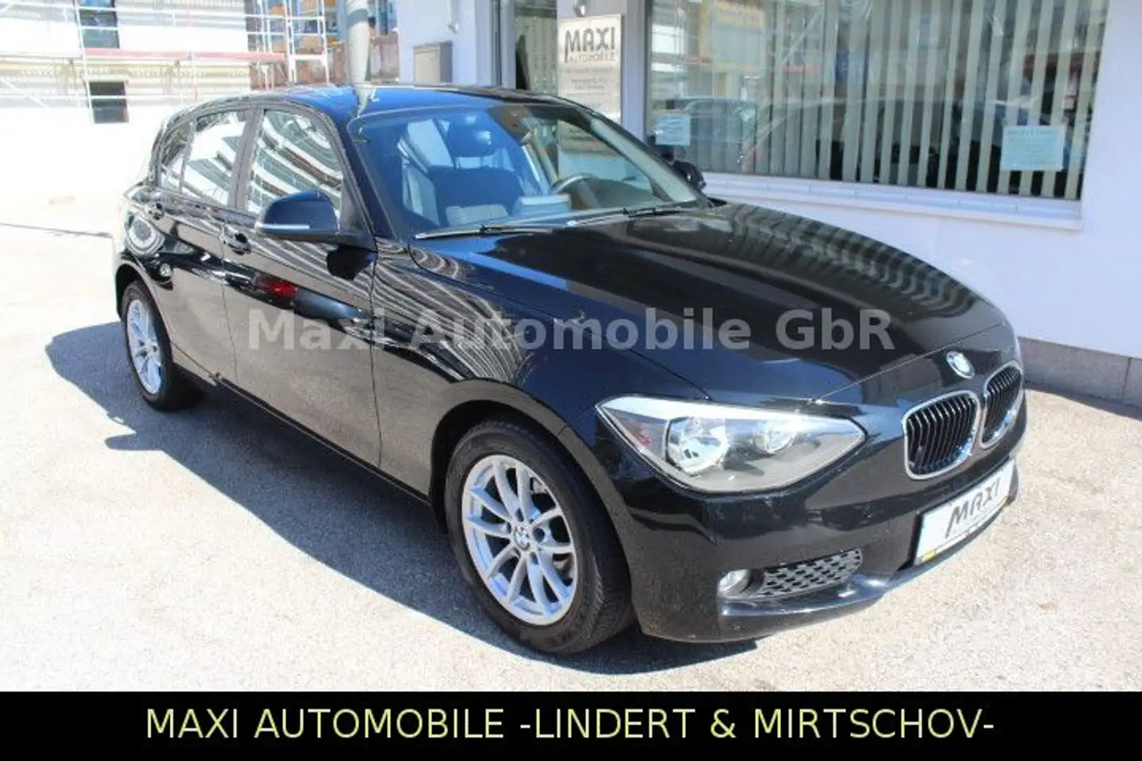 BMW 116 d Advantage Plus-Klima-Pdc-Tempomat-Alu-Sitzh Schwarz - 1