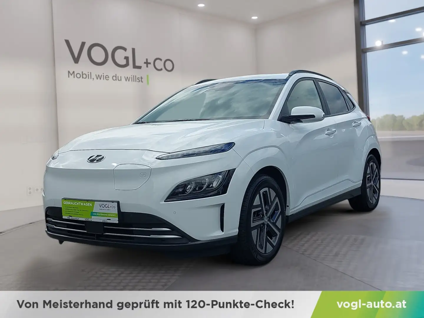 Hyundai KONA Elektro 64kWh Prestige Line Weiß - 1