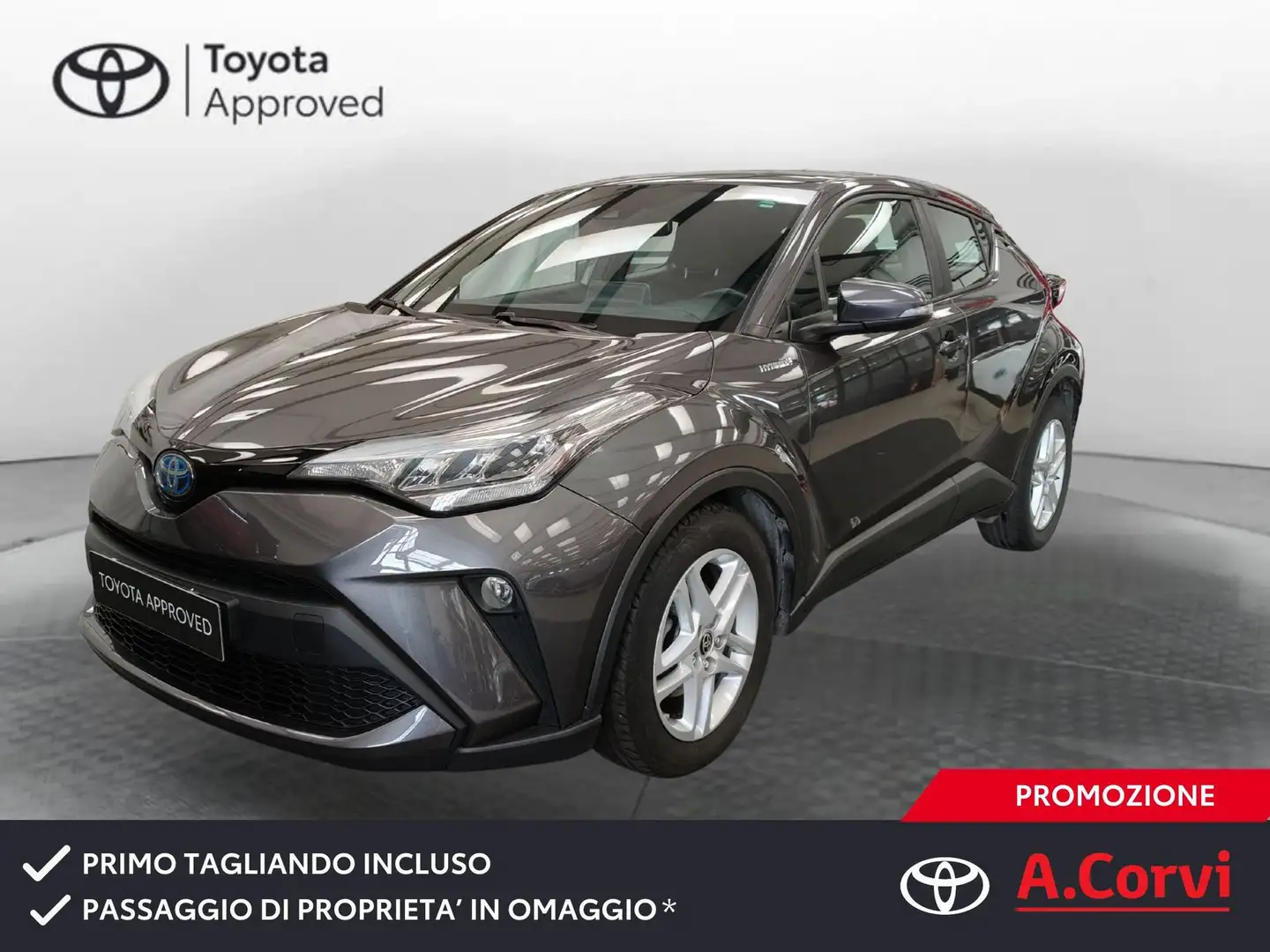 Toyota C-HR C-HR 1.8 Hybrid E-CVT Active Grigio - 1