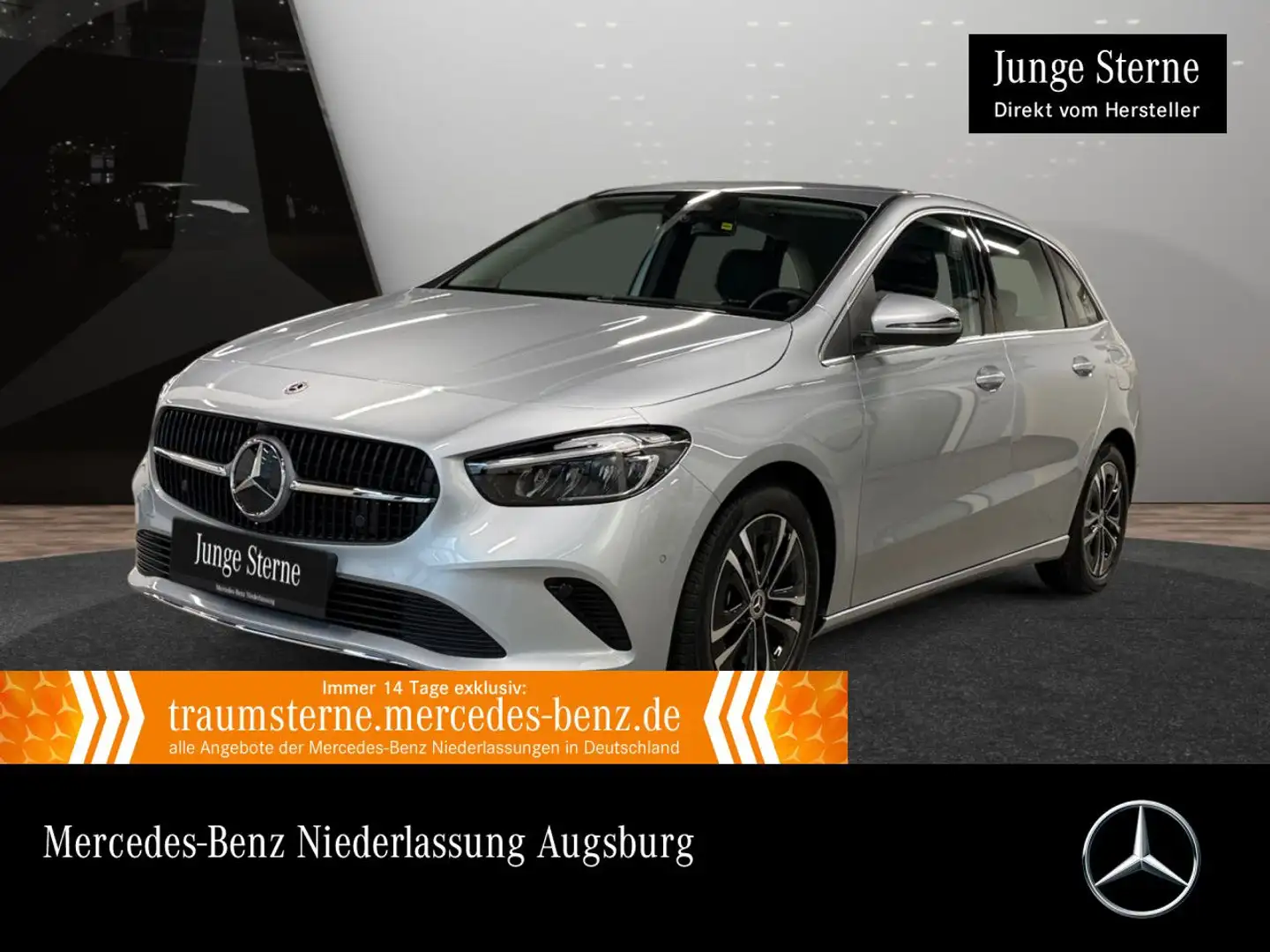 Mercedes-Benz B 180 PROGRESSIVE+LED+KAMERA+7G Argent - 1