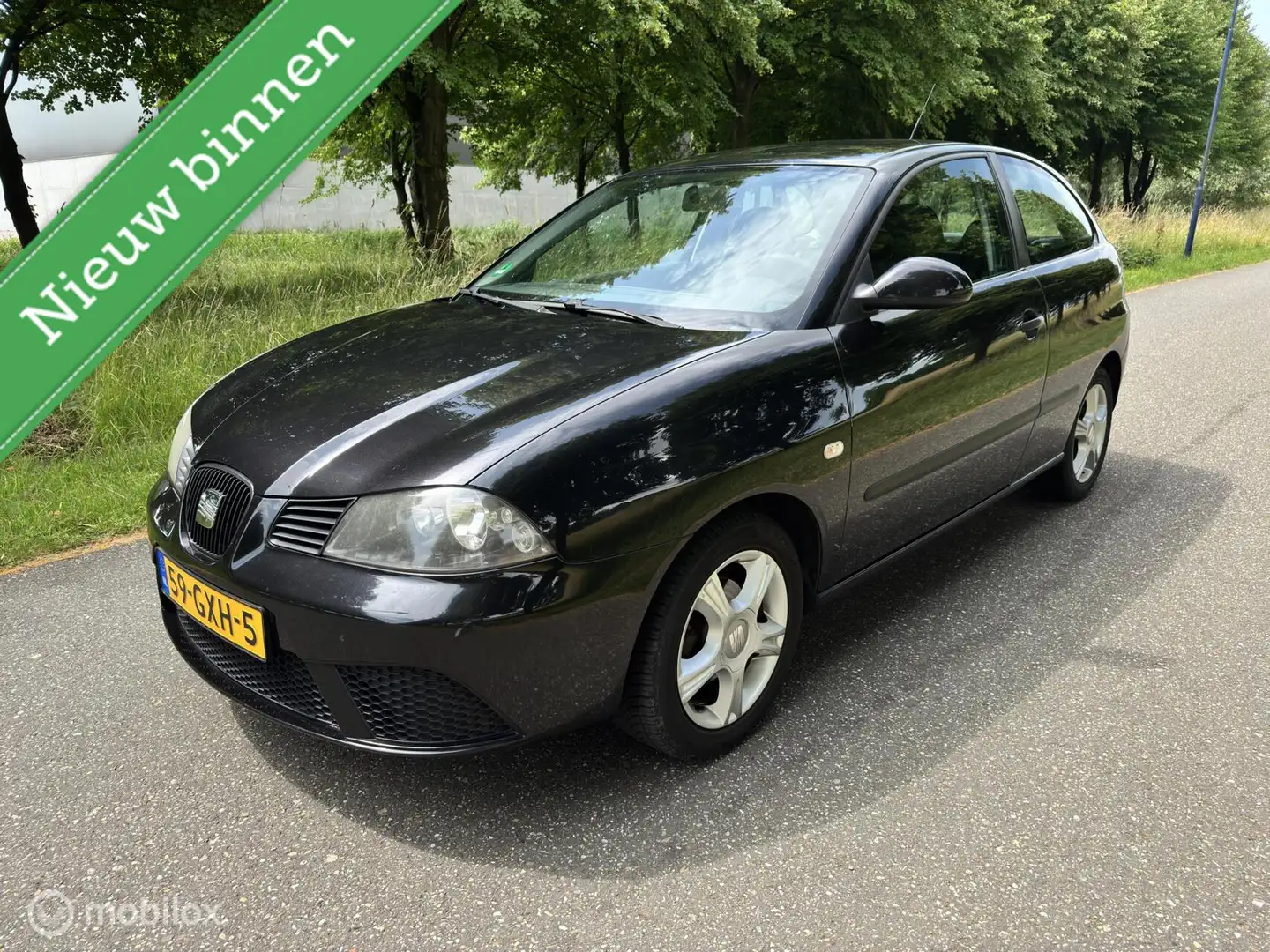 SEAT Ibiza 1.4-16V 25*APK 04/26*AIRCO*DISTRIBUTIE VERVANGEN Zwart - 1