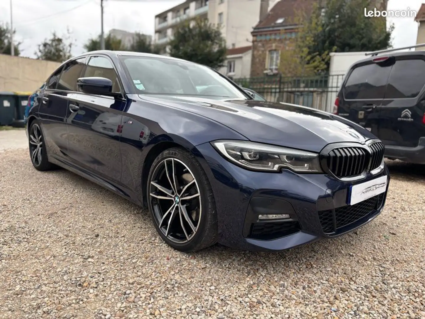 BMW 320 g20 320 d 190 cv m sport Blau - 2